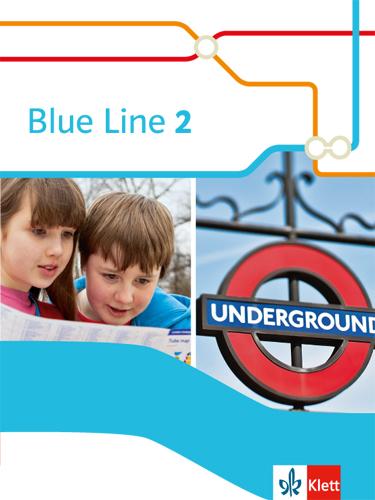 Vorderes Coverbild Blue Line 2. Schülerbuch (flexibler Einband)