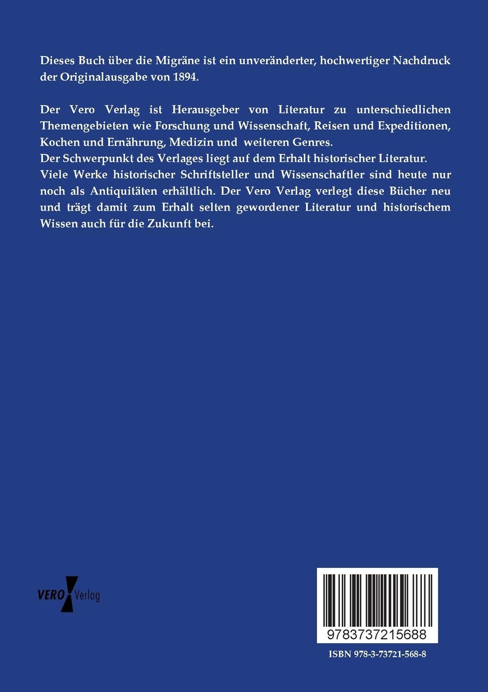 Rückseitencover Die Migräne