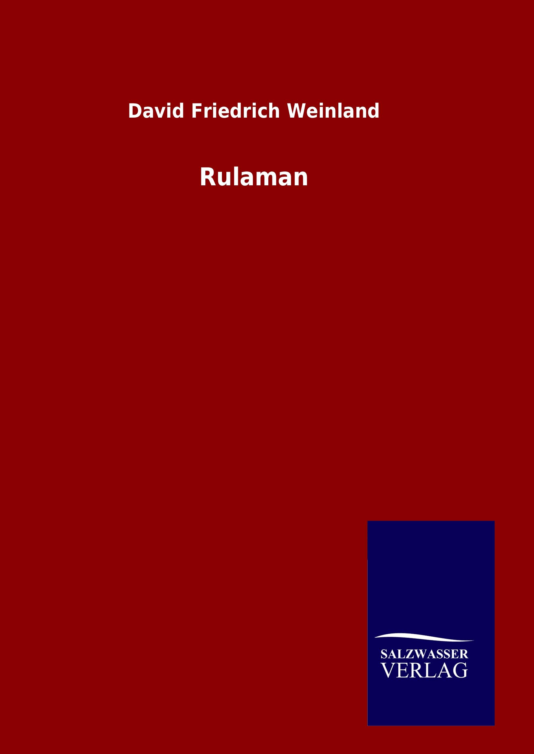 Vorderes Coverbild Rulaman