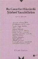 Vorderes Coverbild Bu Gece En Hüzünlü Siirleri Yazabilirim