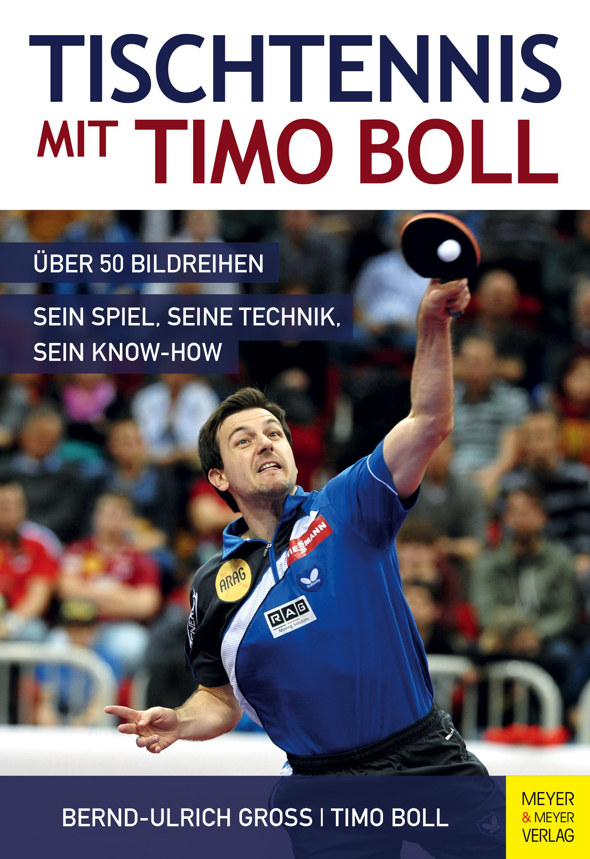 Vorderes Coverbild Tischtennis mit Timo Boll