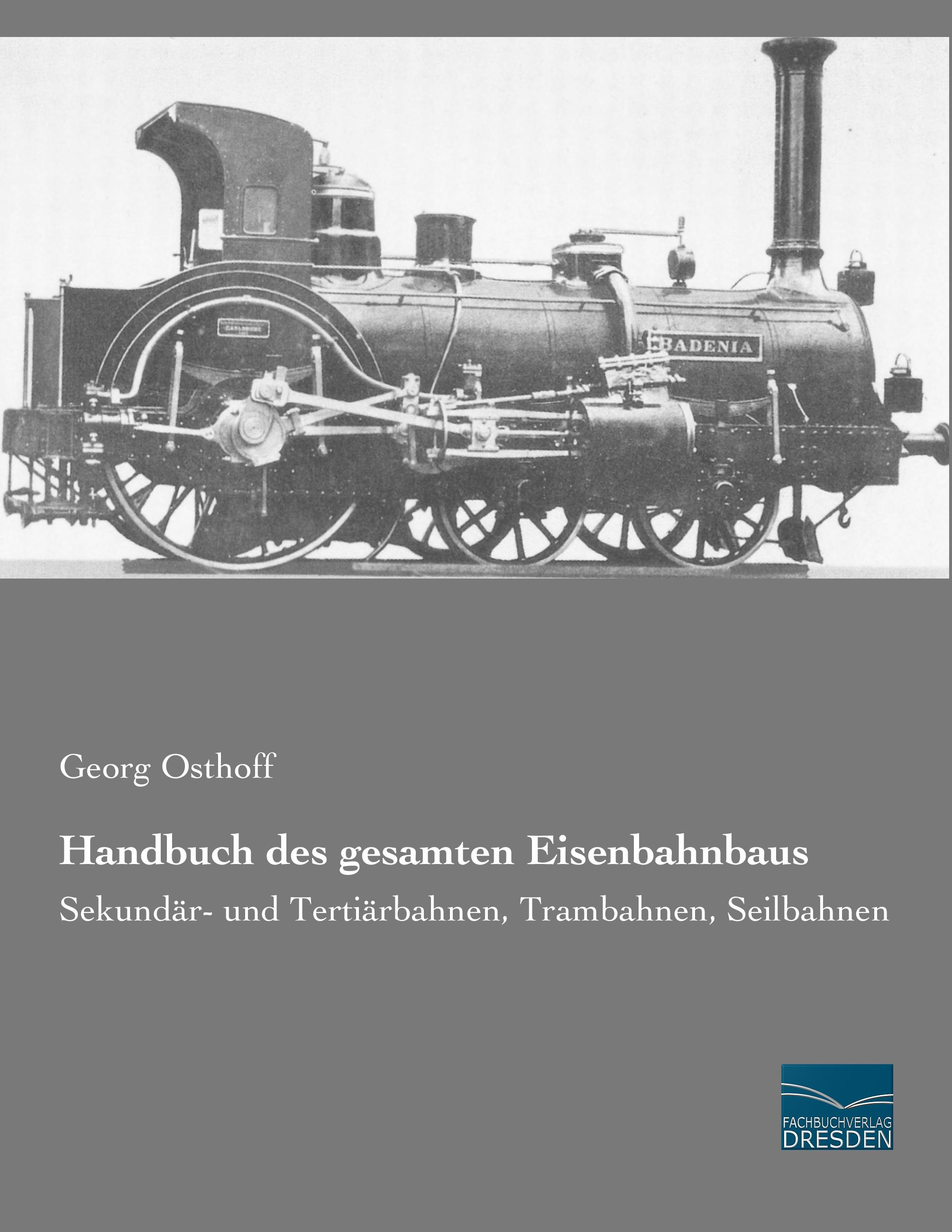 Vorderes Coverbild Handbuch des gesamten Eisenbahnbaus