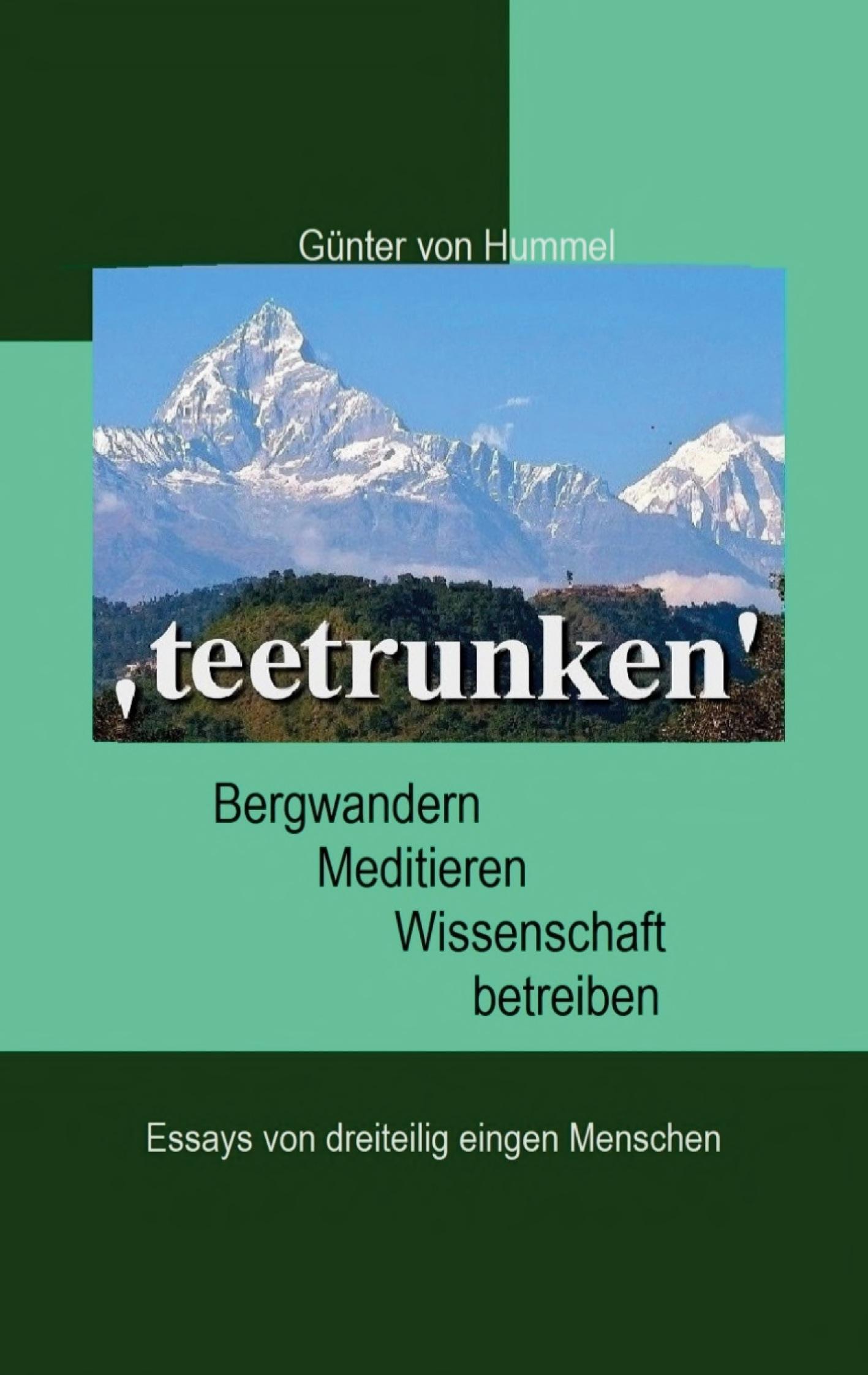 Vorderes Coverbild 'teetrunken'