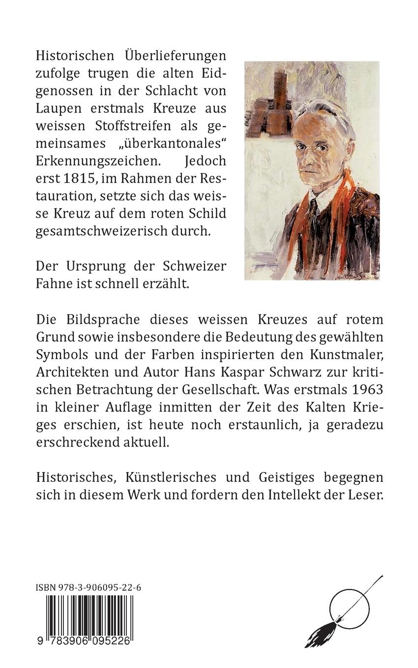 Rückseitencover Vom Lebenssinn des Weissen Kreuzes auf dem roten Grund