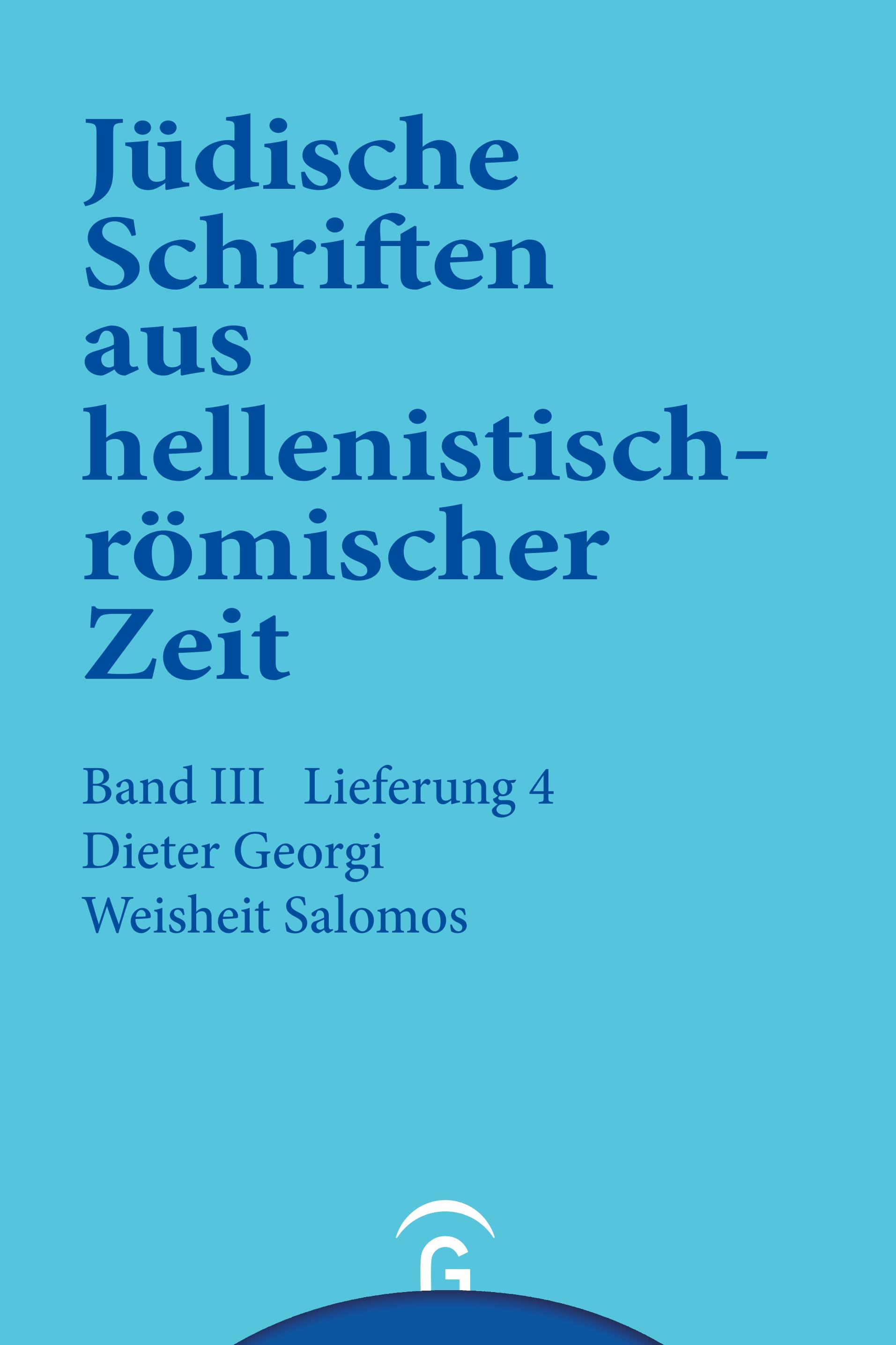 Vorderes Coverbild Weisheit  Salomos