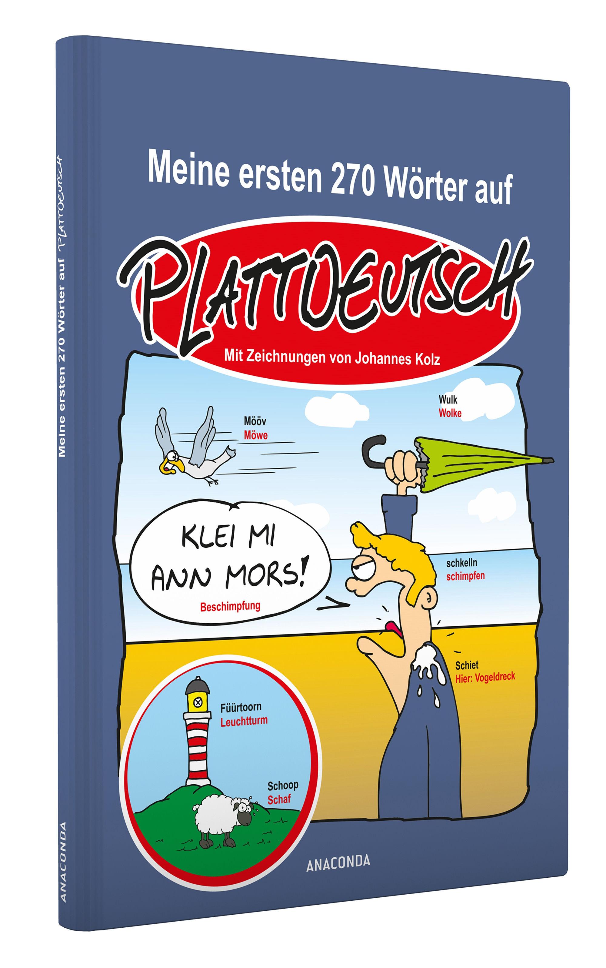 Beispielinhalt (Bild) Meine ersten 270 Wörter auf Plattdeutsch