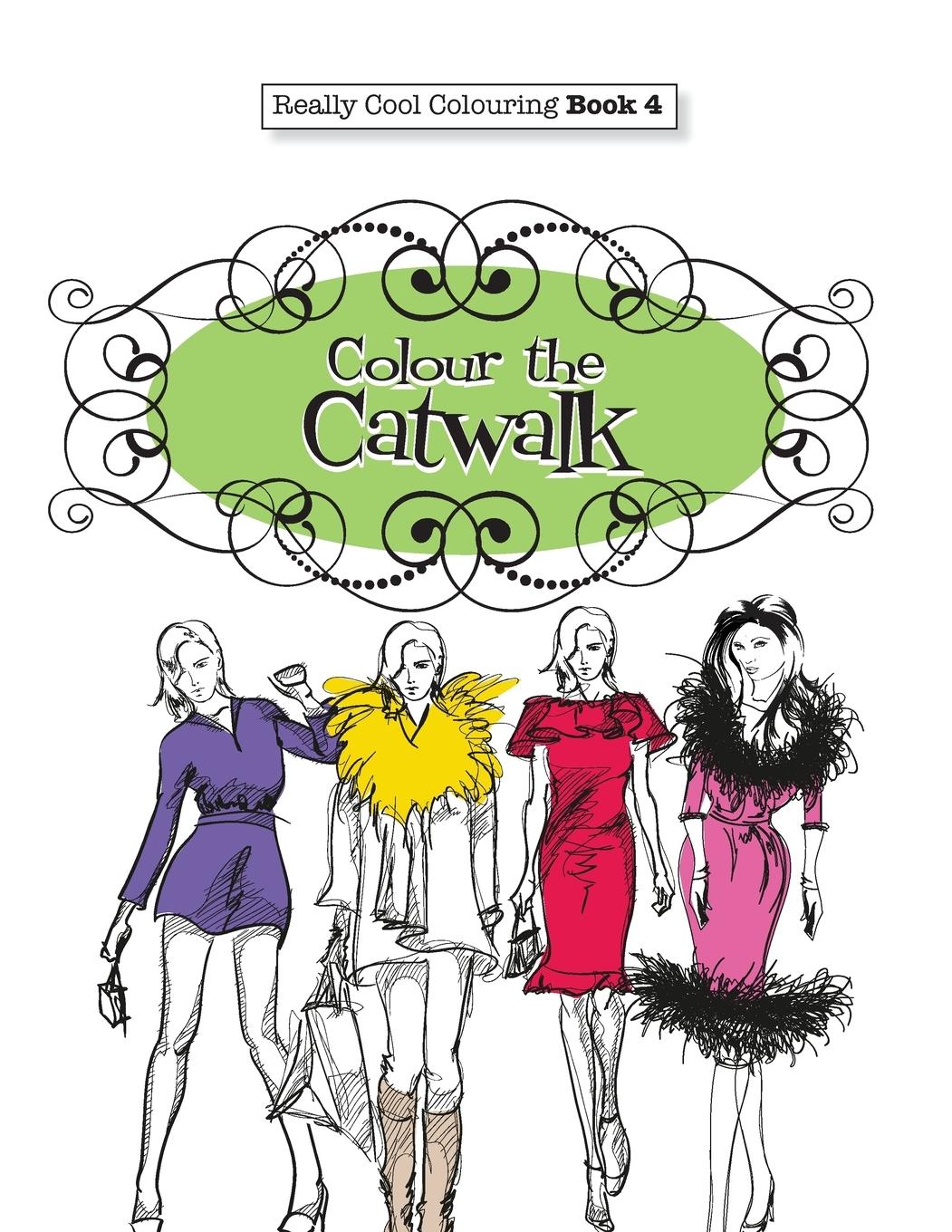 Vorderes Coverbild Really COOL Colouring  Book 4