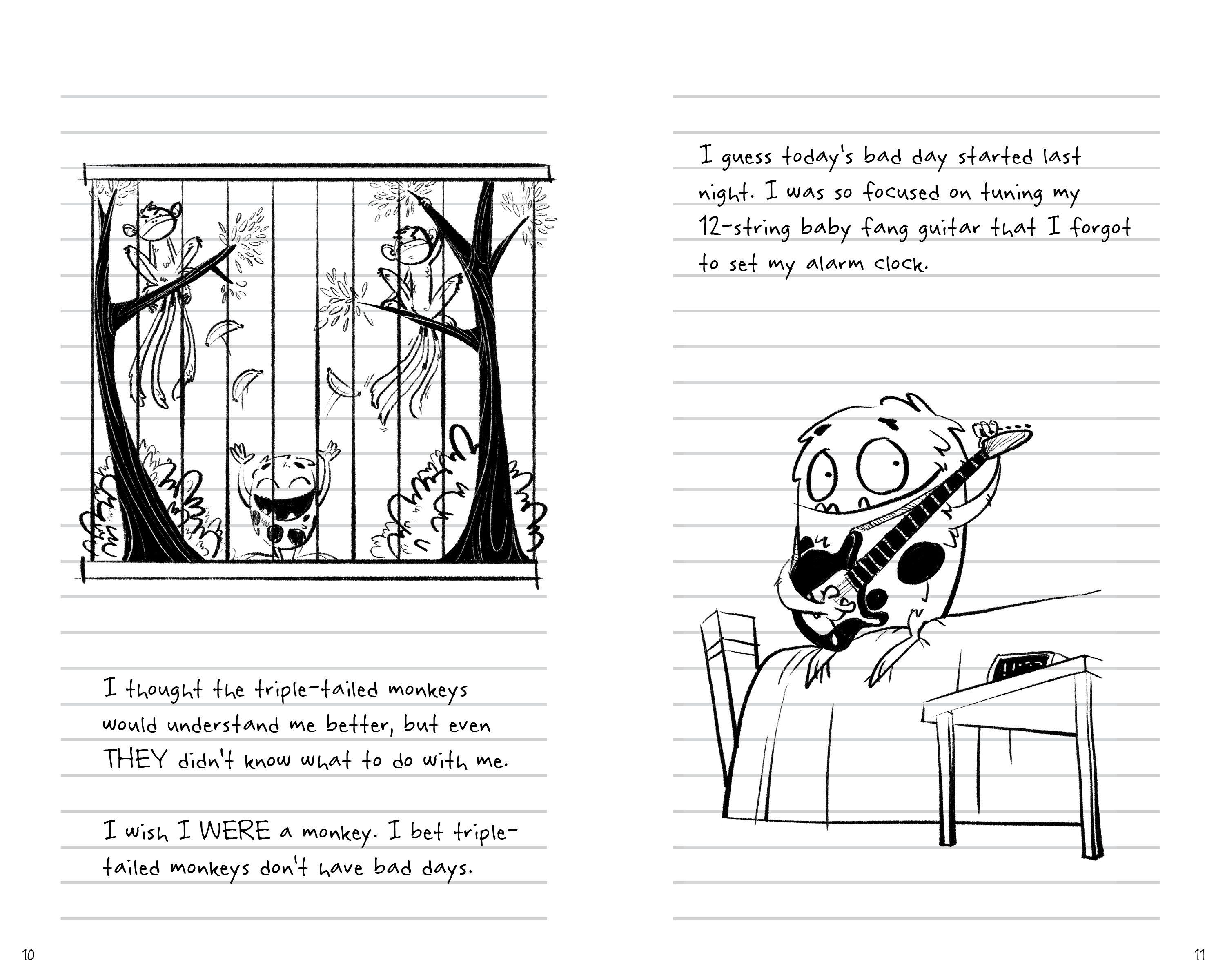 Beispielinhalt (Bild) Marvin's Monster Diary
