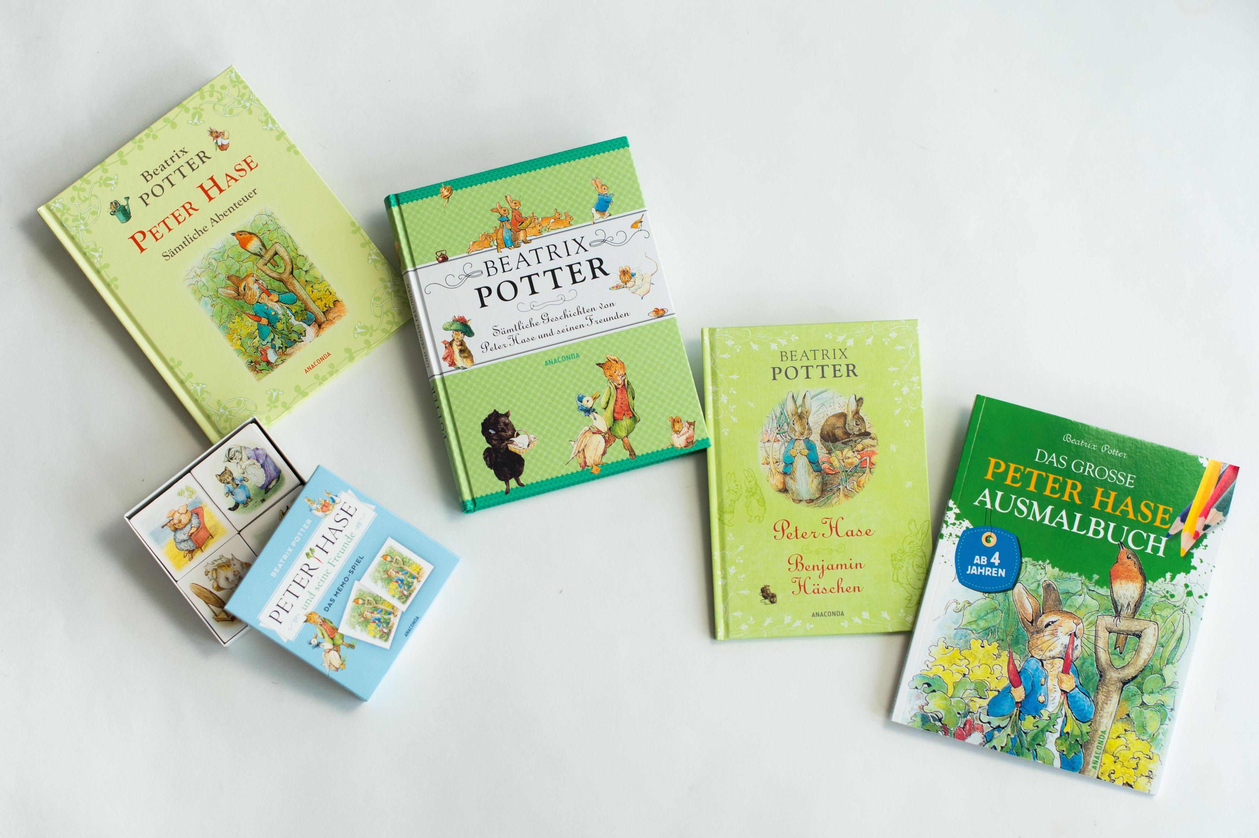 Beispielinhalt (Bild) Beatrix Potter - Sämtliche Geschichten von Peter Hase und seinen Freunden