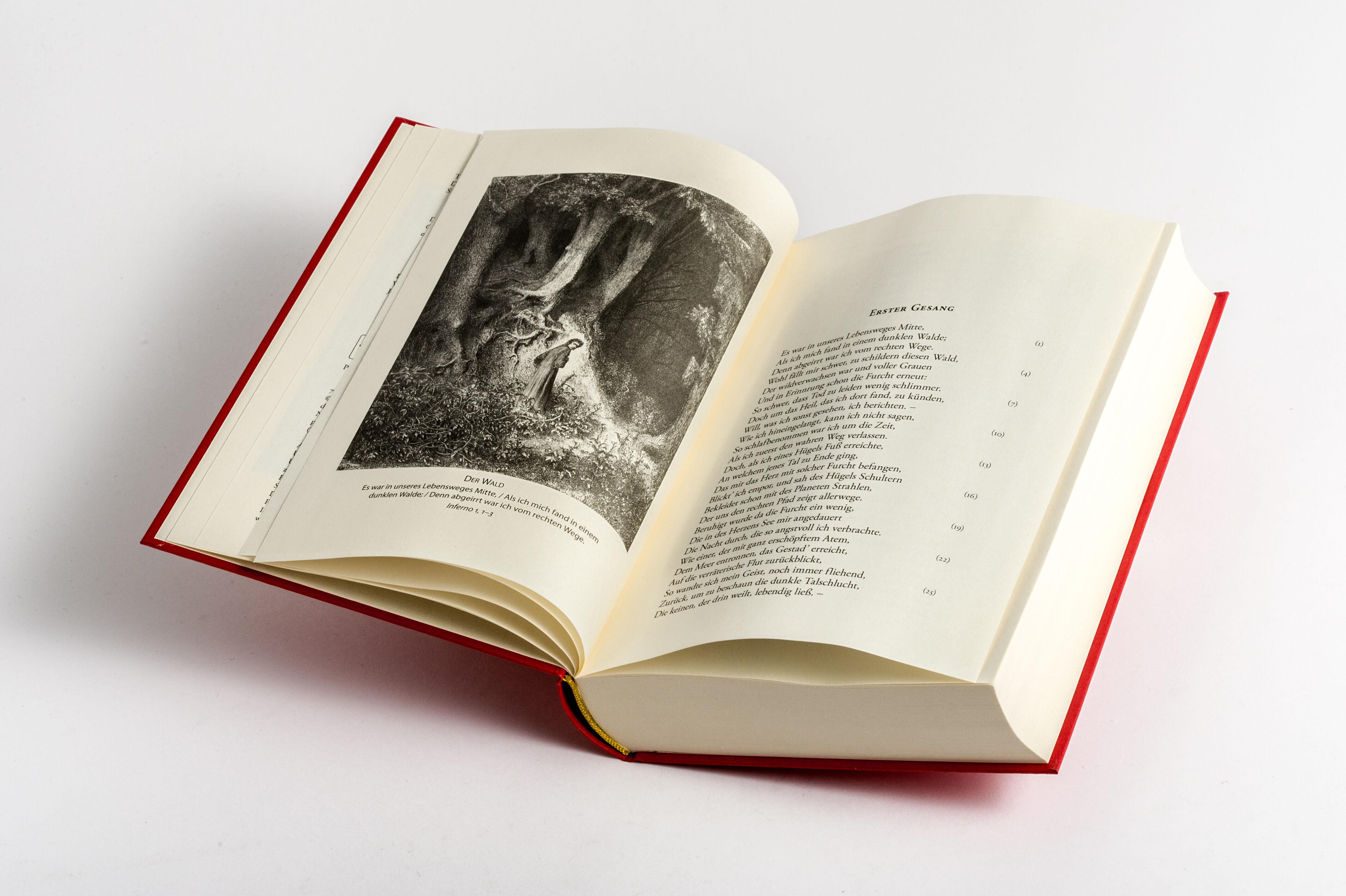 Beispielinhalt (Bild) Die göttliche Komödie (Illustrierte Iris®-LEINEN-Ausgabe)