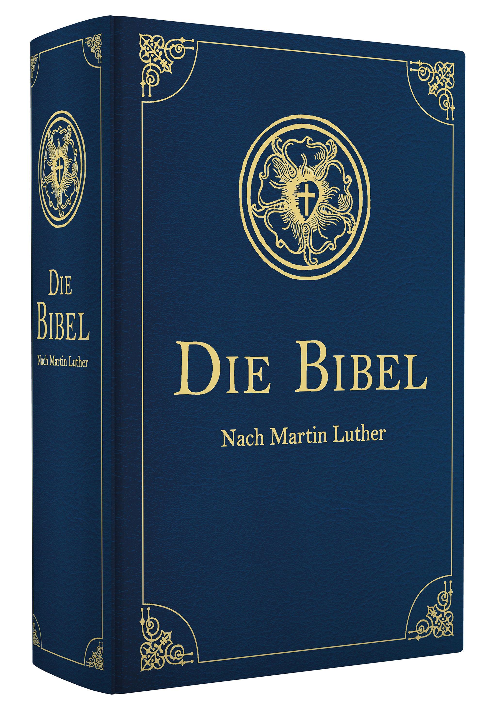 Beispielinhalt (Bild) Die Bibel - Altes und Neues Testament (Cabra-Leder-Ausgabe)
