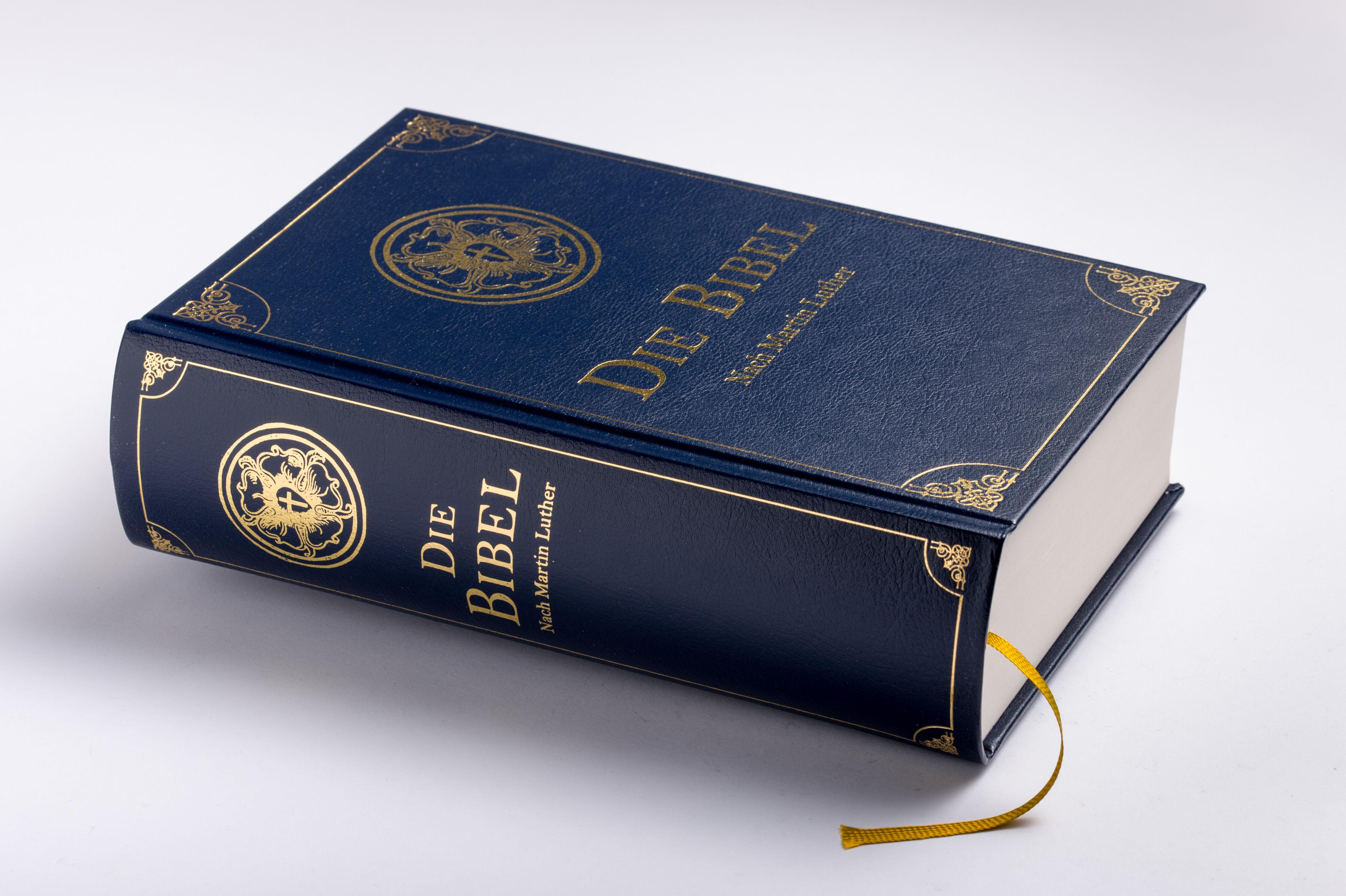 Beispielinhalt (Bild) Die Bibel - Altes und Neues Testament (Cabra-Leder-Ausgabe)
