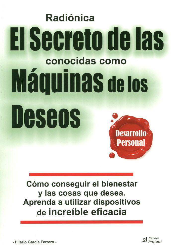 Vorderes Coverbild Radiónica : el secreto de las conocidas como máquinas de los deseos