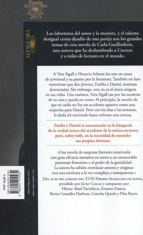 Rückseitencover Contigo en la distancia