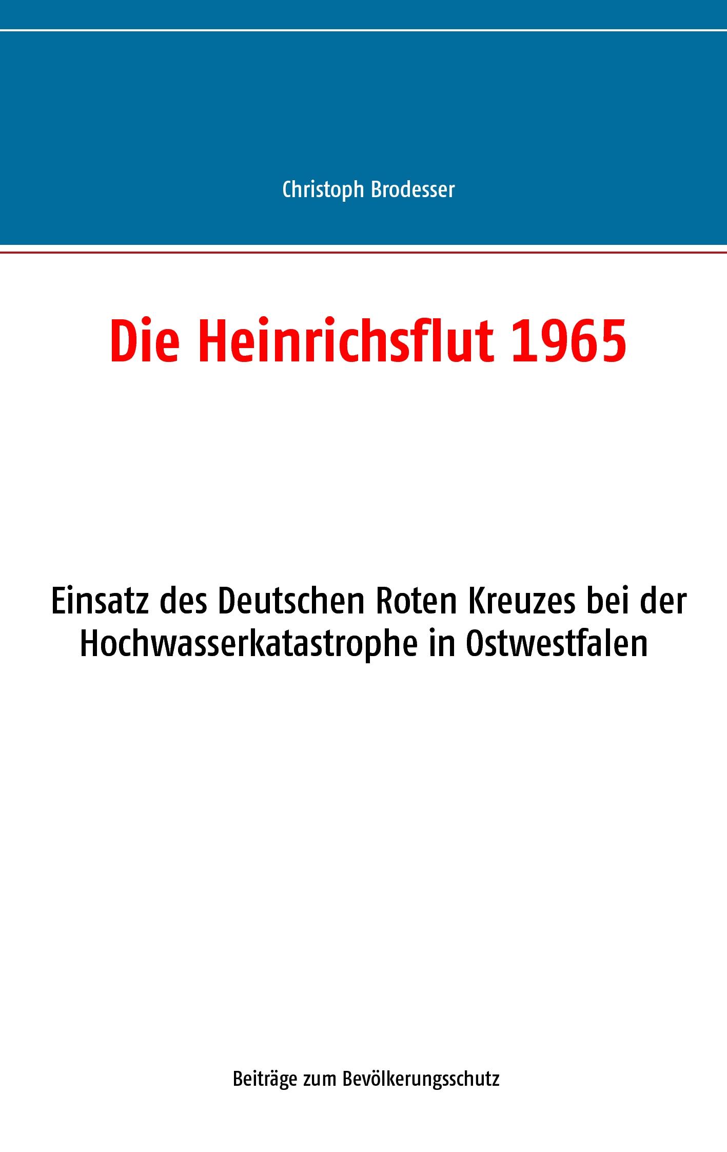 Vorderes Coverbild Die Heinrichsflut 1965