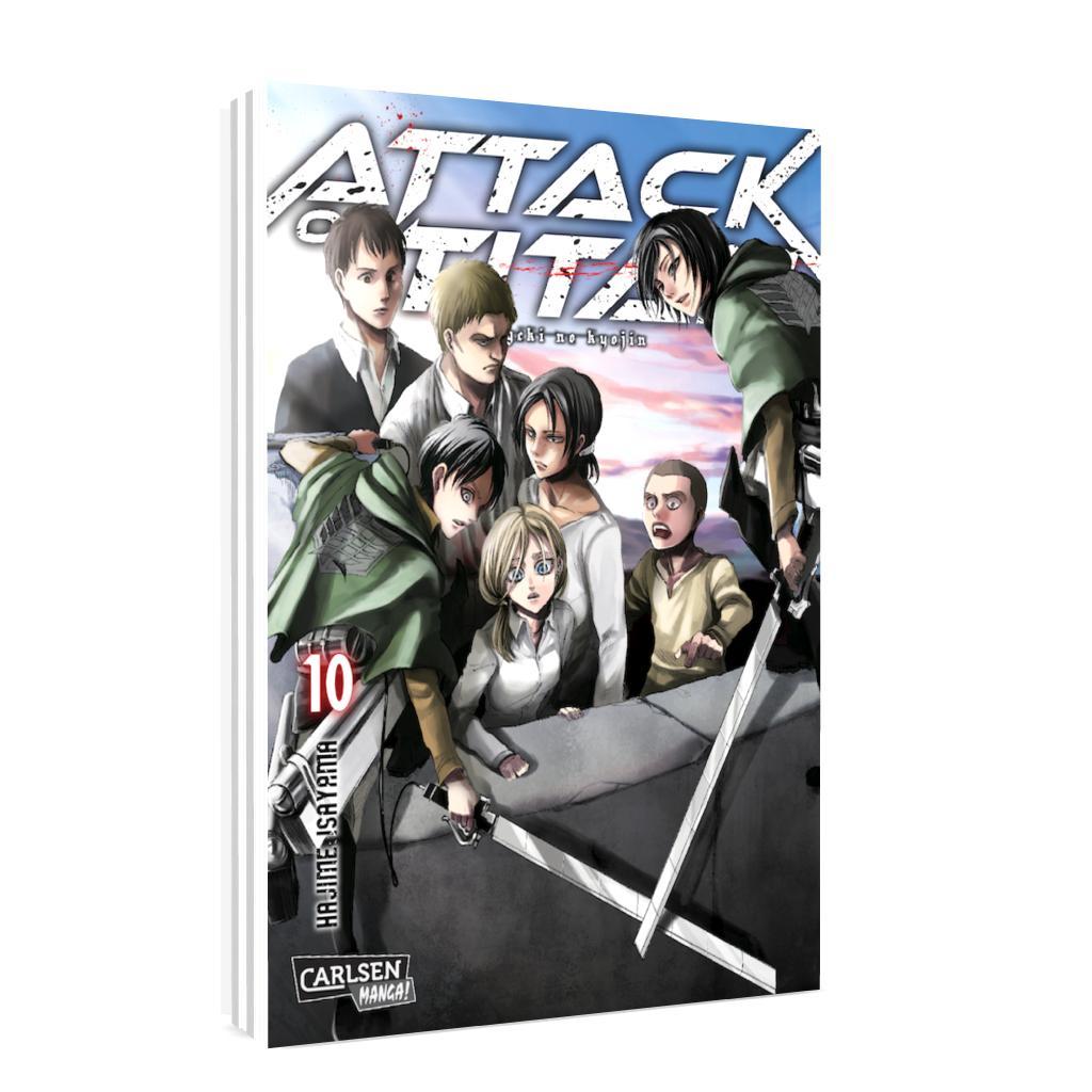 Beispielinhalt (Bild) Attack on Titan 10
