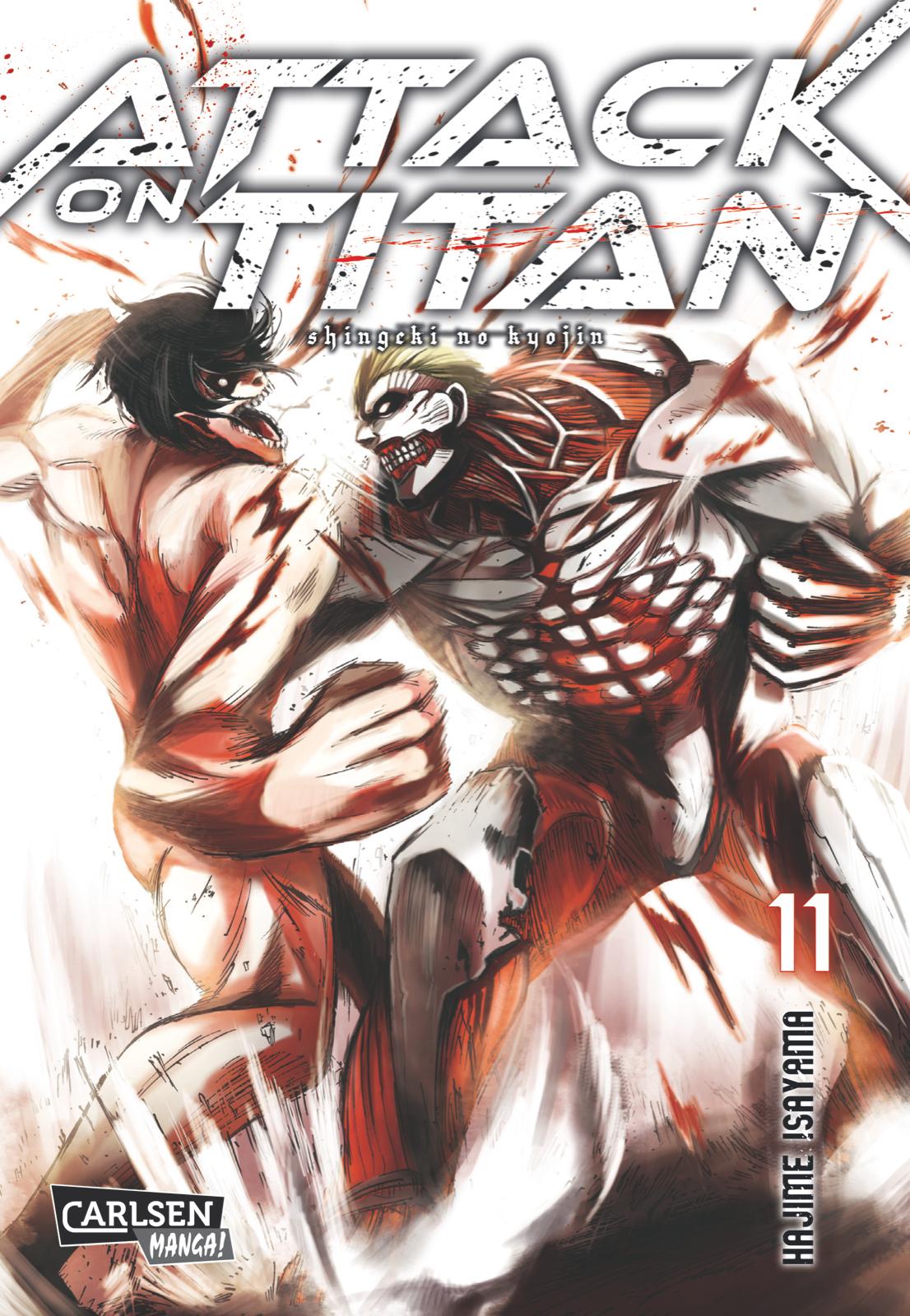 Vorderes Coverbild Attack on Titan 11