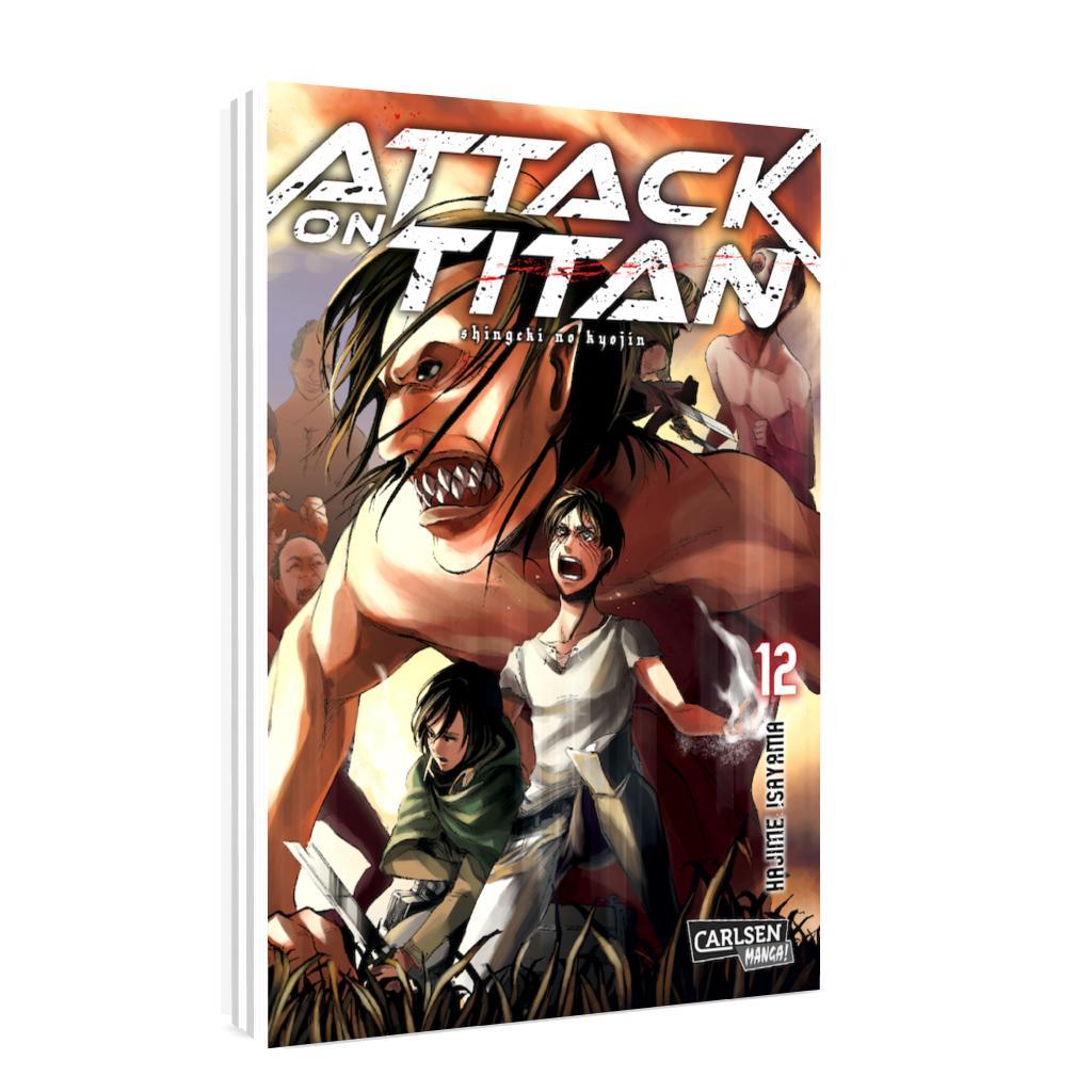 Beispielinhalt (Bild) Attack on Titan 12