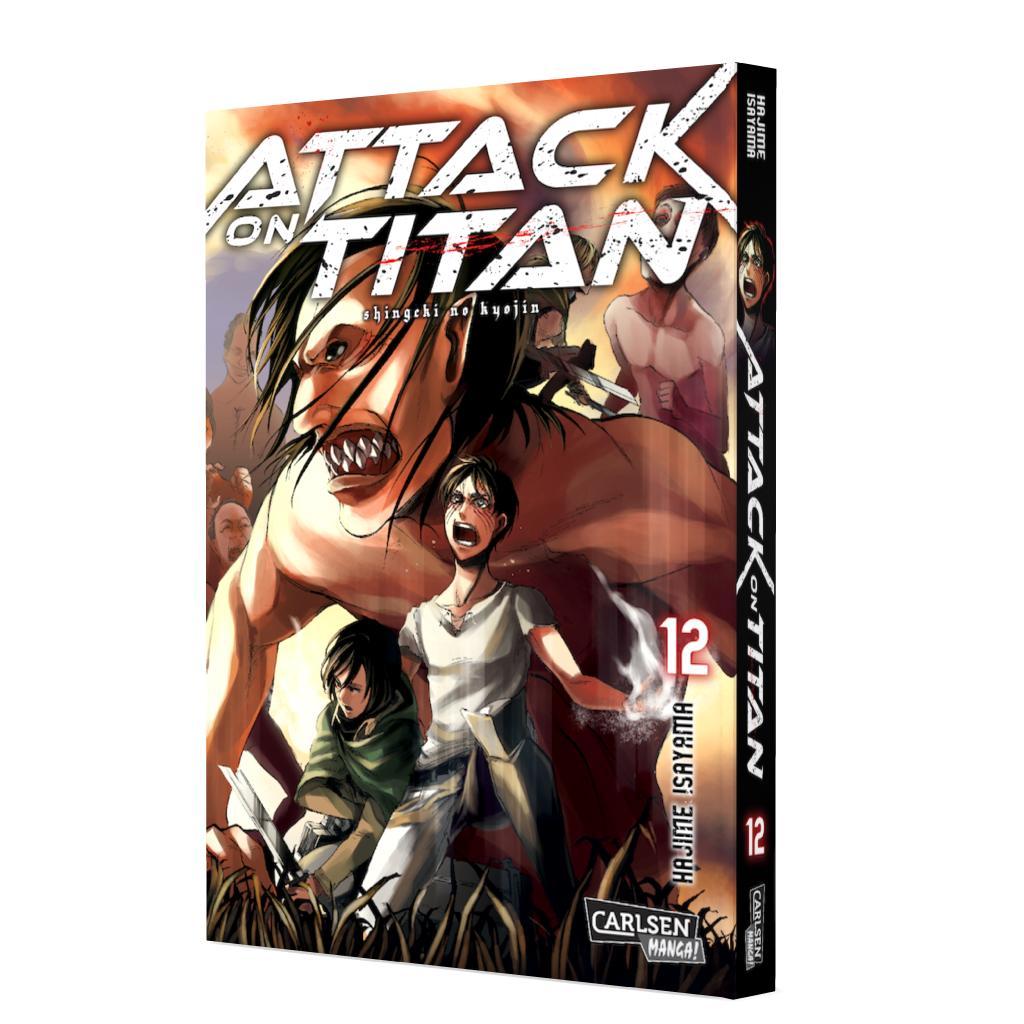 Beispielinhalt (Bild) Attack on Titan 12