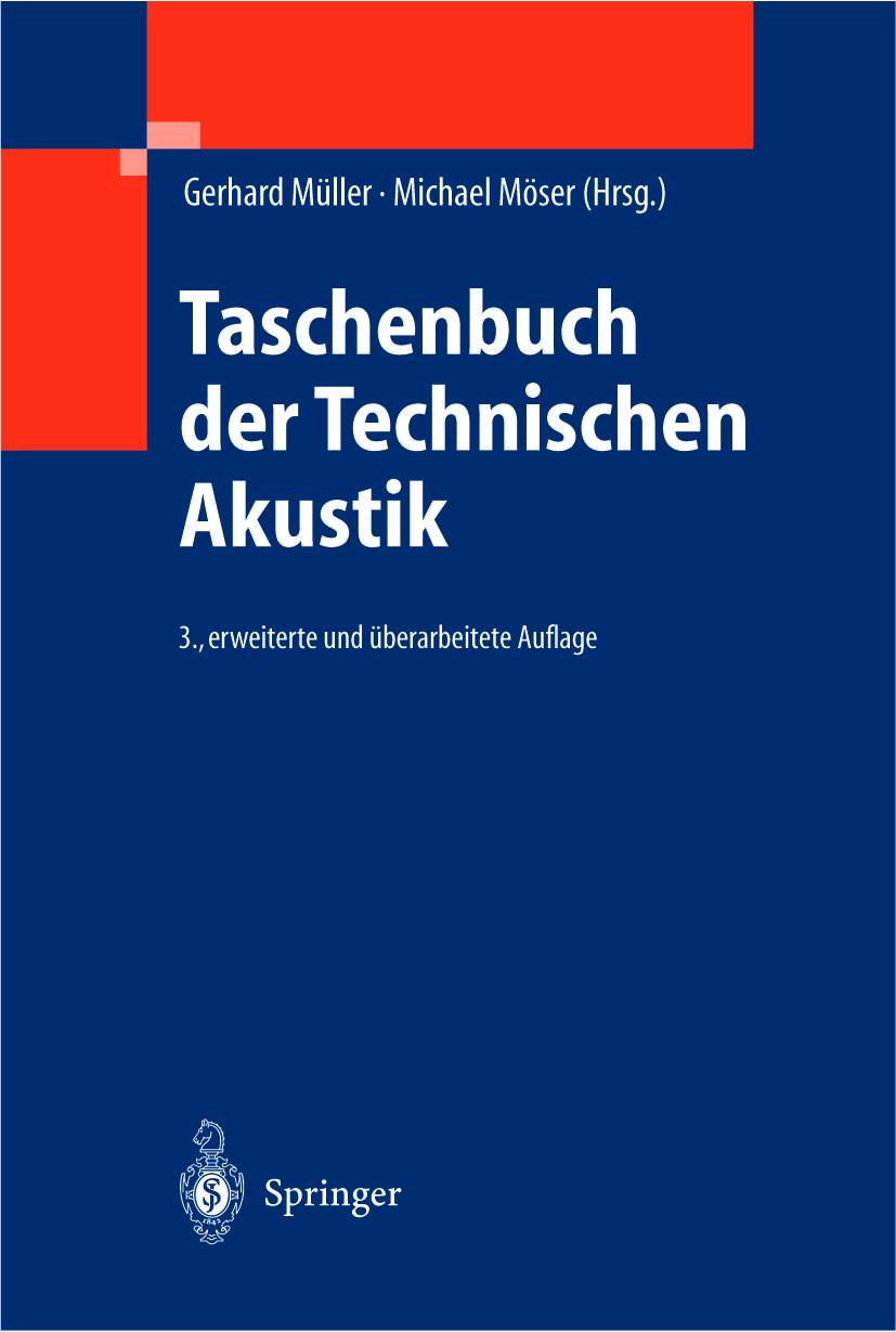 Vorderes Coverbild Taschenbuch der Technischen Akustik