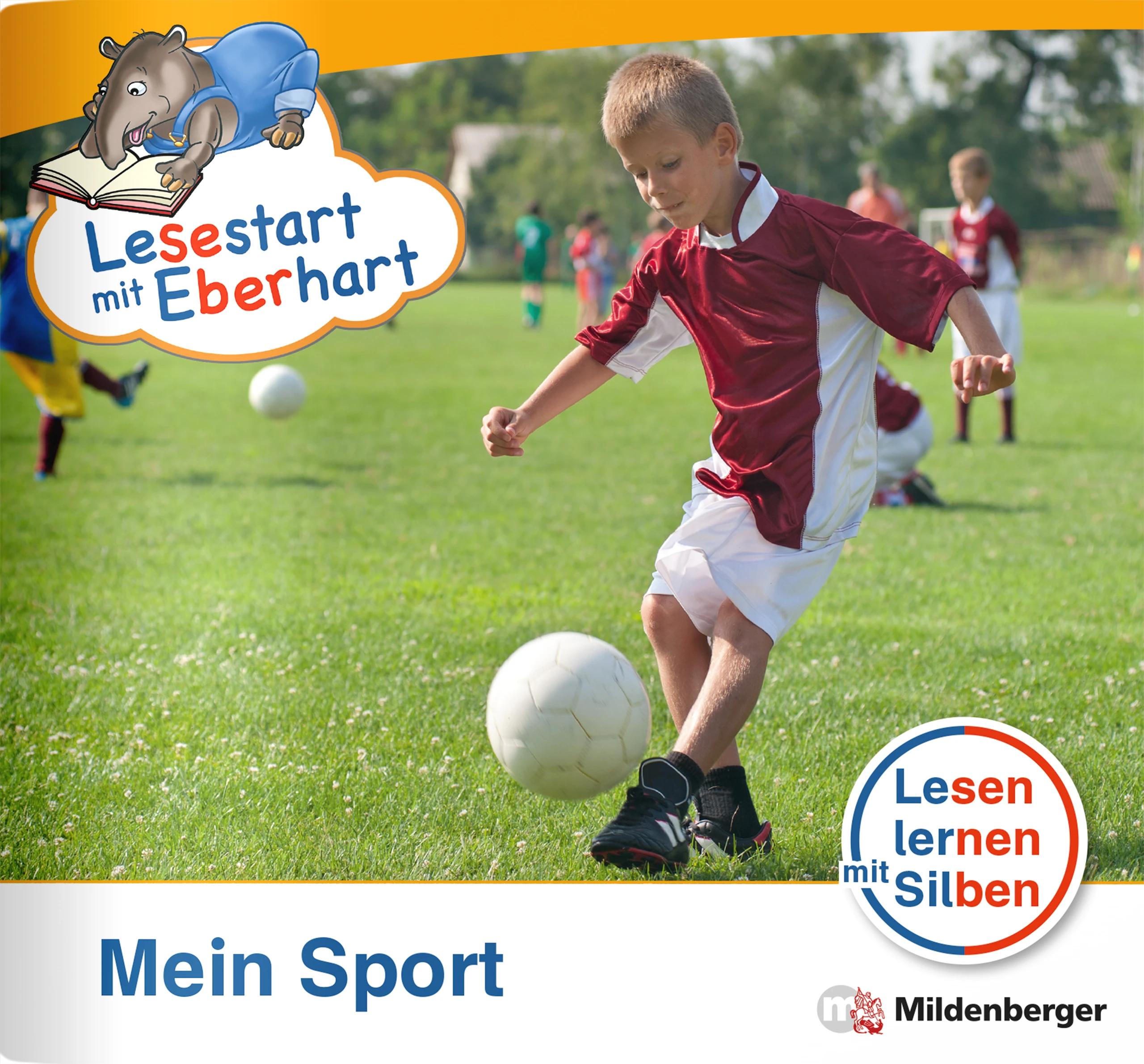 Vorderes Coverbild Lesestart mit Eberhart - Mein Sport