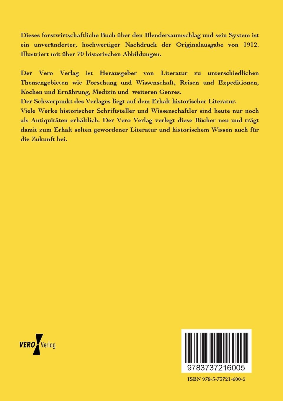 Rückseitencover Der Blendersaumschlag und sein System