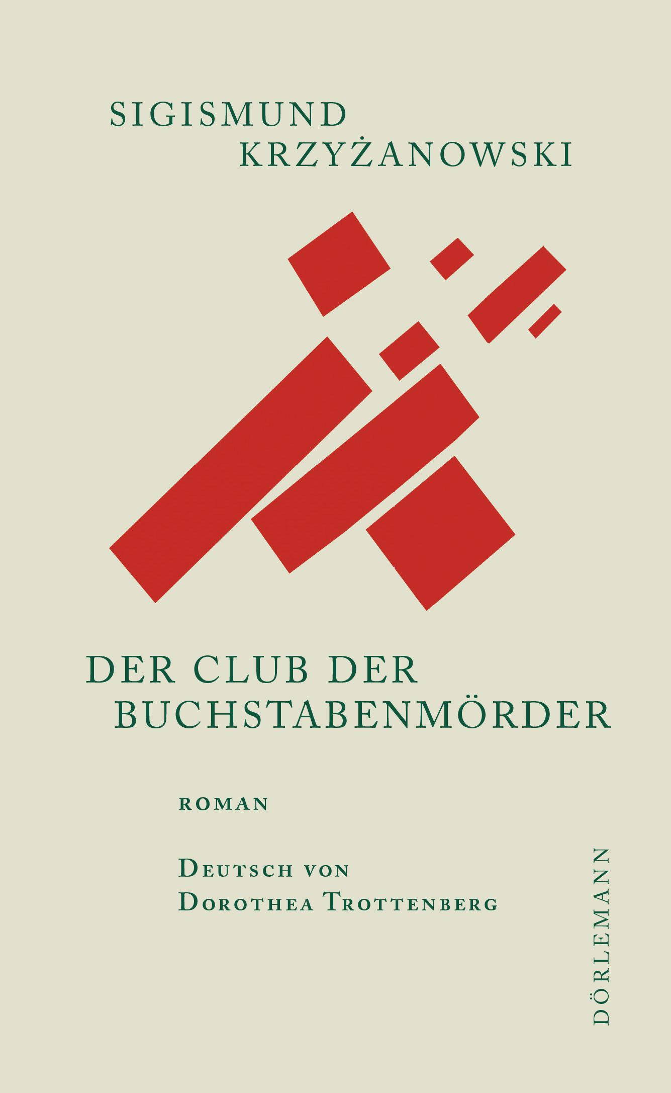 Vorderes Coverbild Der Club der Buchstabenmörder