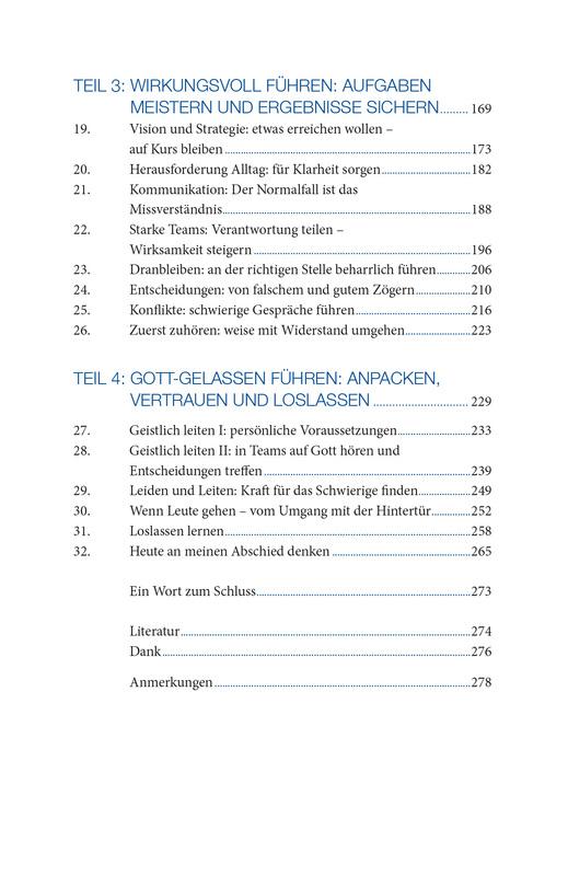 Beispielinhalt (Bild) Von der Kunst, andere zu führen