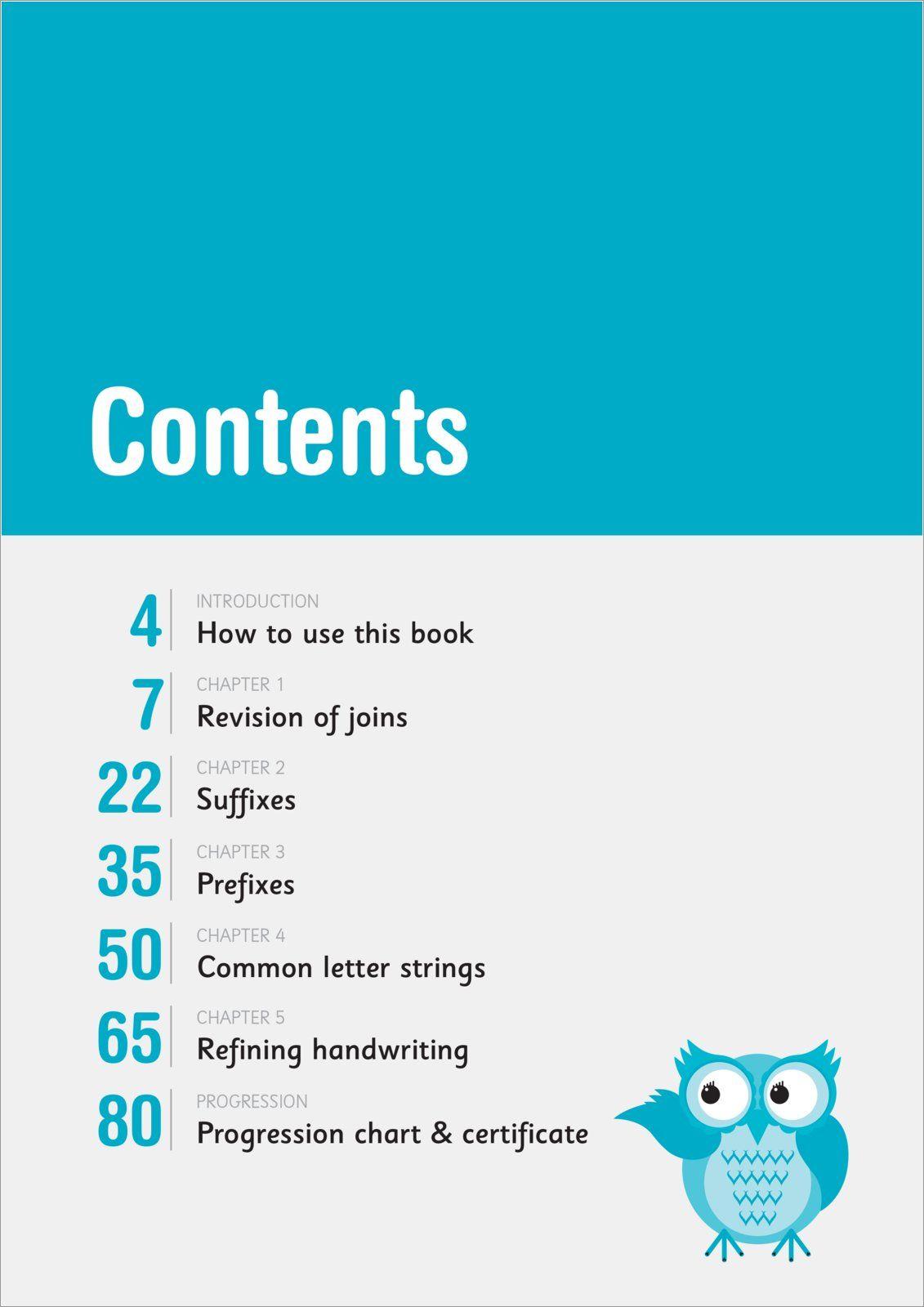 Beispielinhalt (Bild) Handwriting Practice Ages 7-9