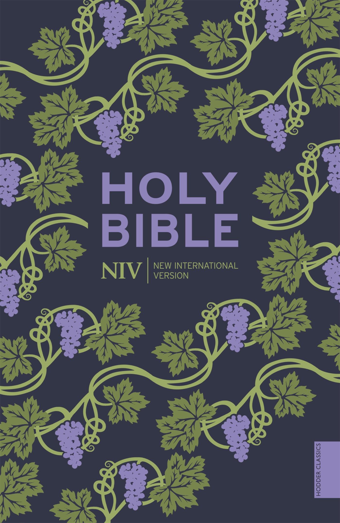 Vorderes Coverbild NIV Holy Bible (Hodder Classics)