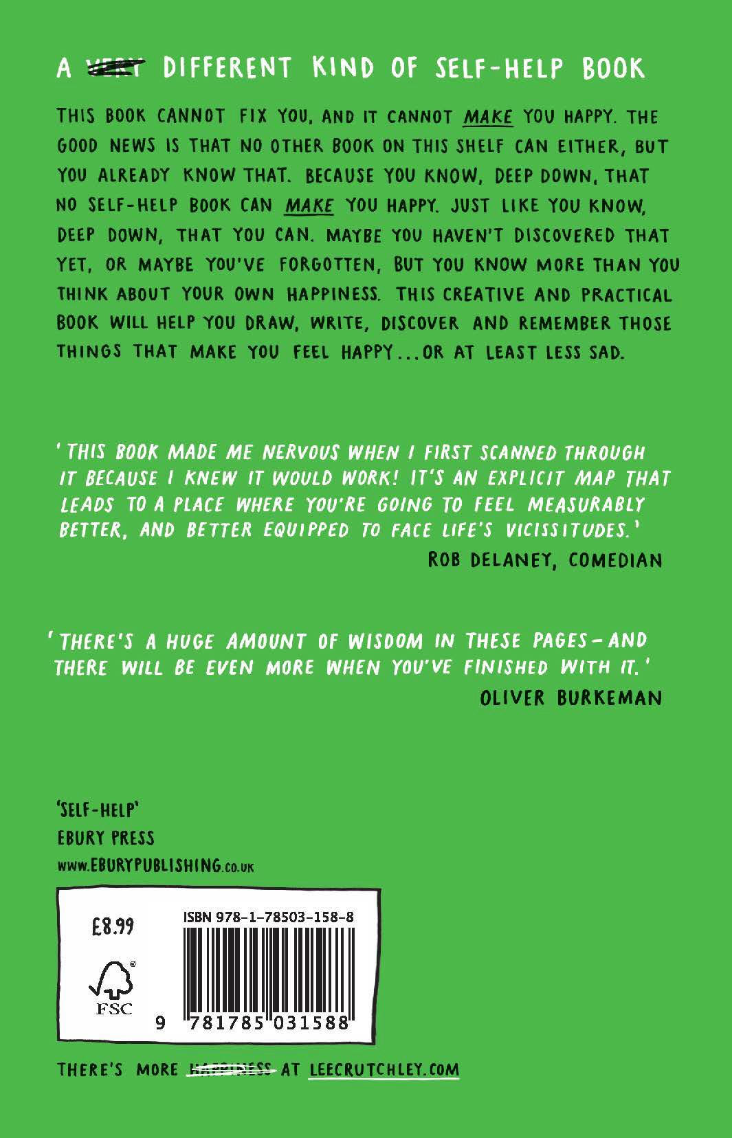 Rückseitencover How to Be Happy (or at least less sad)