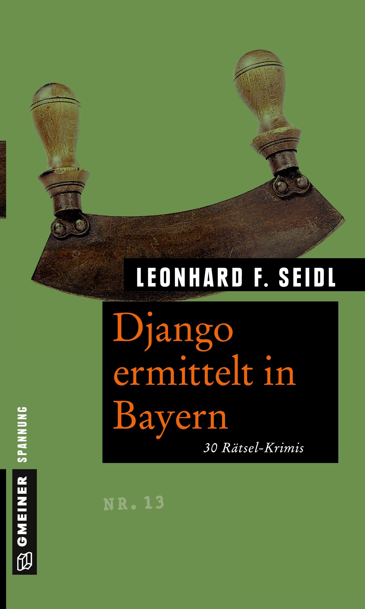 Vorderes Coverbild Django ermittelt in Bayern