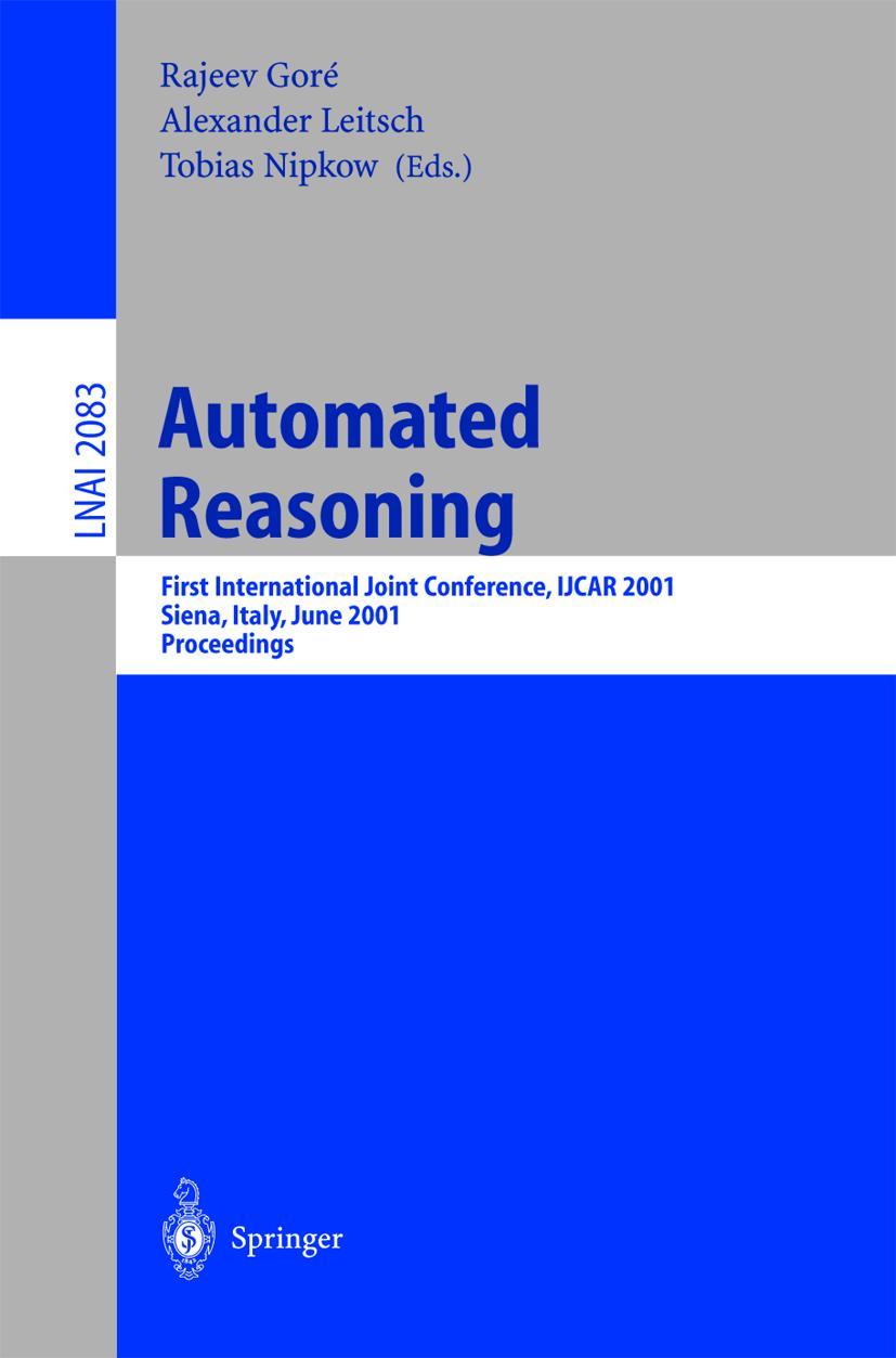 Vorderes Coverbild Automated Reasoning