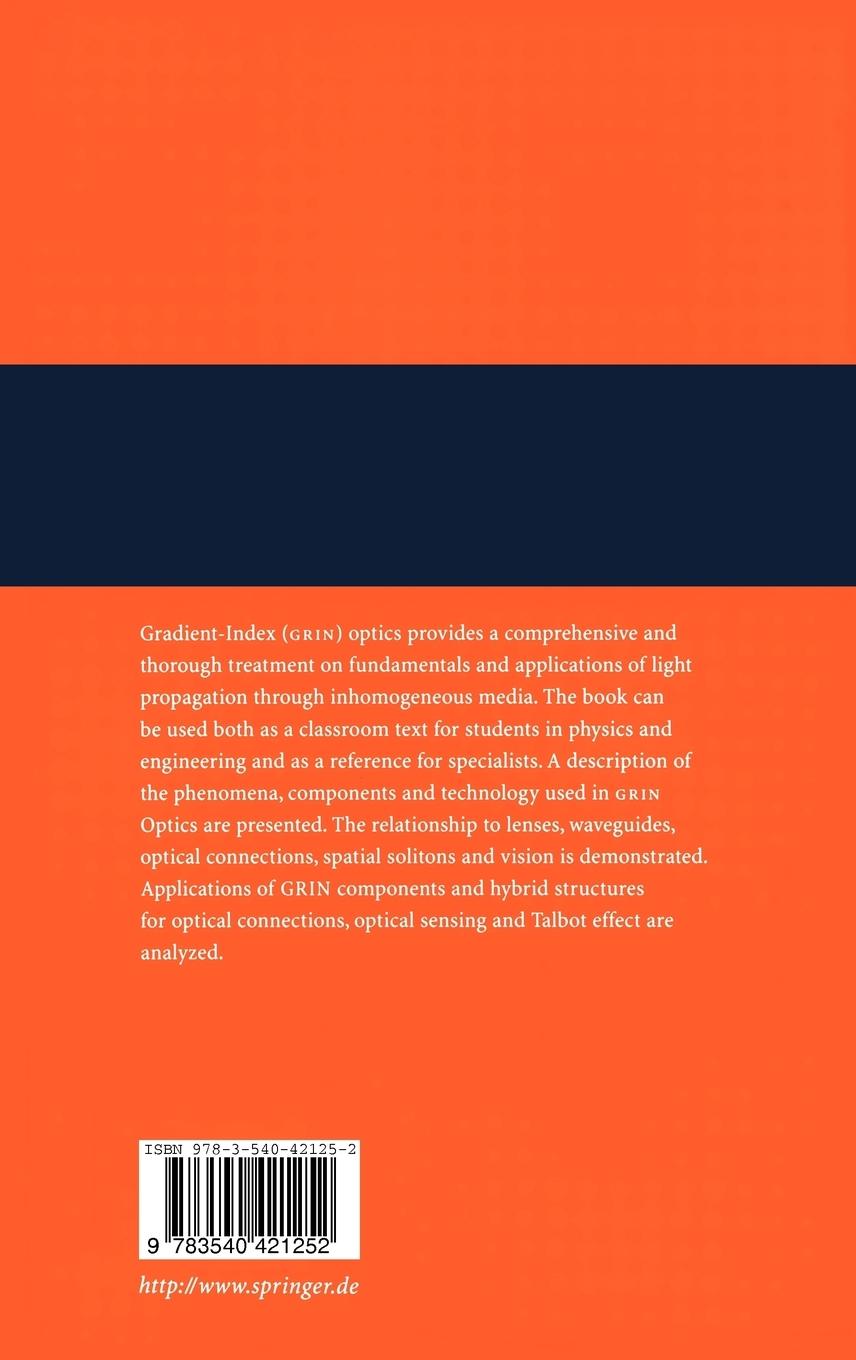 Rückseitencover Gradient-Index Optics
