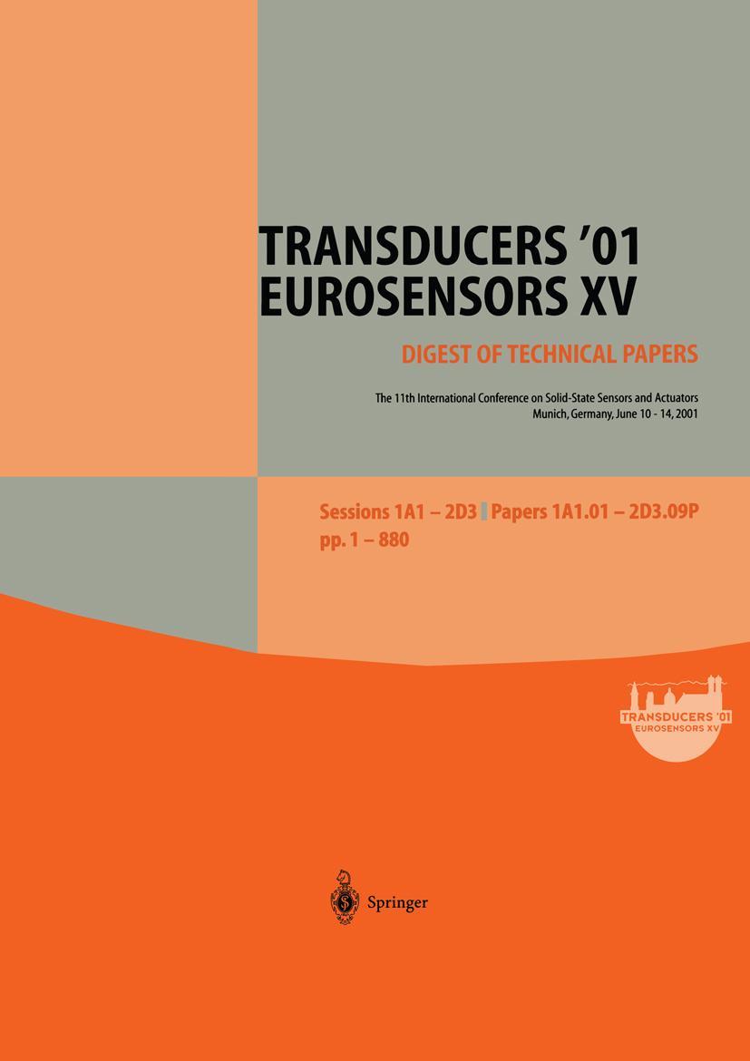 Vorderes Coverbild Transducers '01 Eurosensors XV