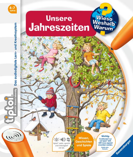 Vorderes Coverbild tiptoi® Wieso? Weshalb? Warum? Unsere Jahreszeiten