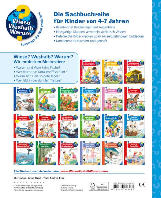 Beispielinhalt (Bild) Wieso? Weshalb? Warum?, Band 27: Wir entdecken Meerestiere