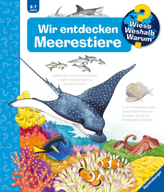 Vorderes Coverbild Wieso? Weshalb? Warum?, Band 27: Wir entdecken Meerestiere