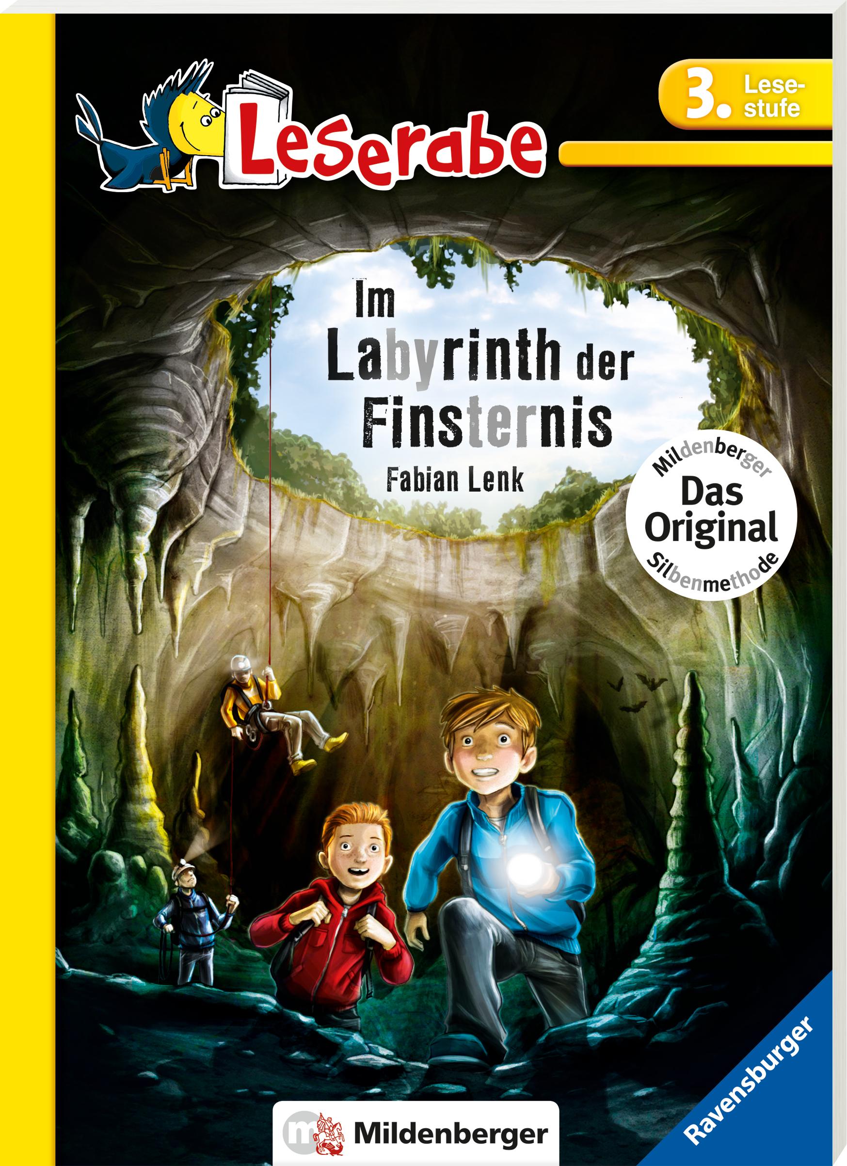 Beispielinhalt (Bild) Im Labyrinth der Finsternis - Leserabe 3. Klasse - Erstlesebuch für Kinder ab 8 Jahren