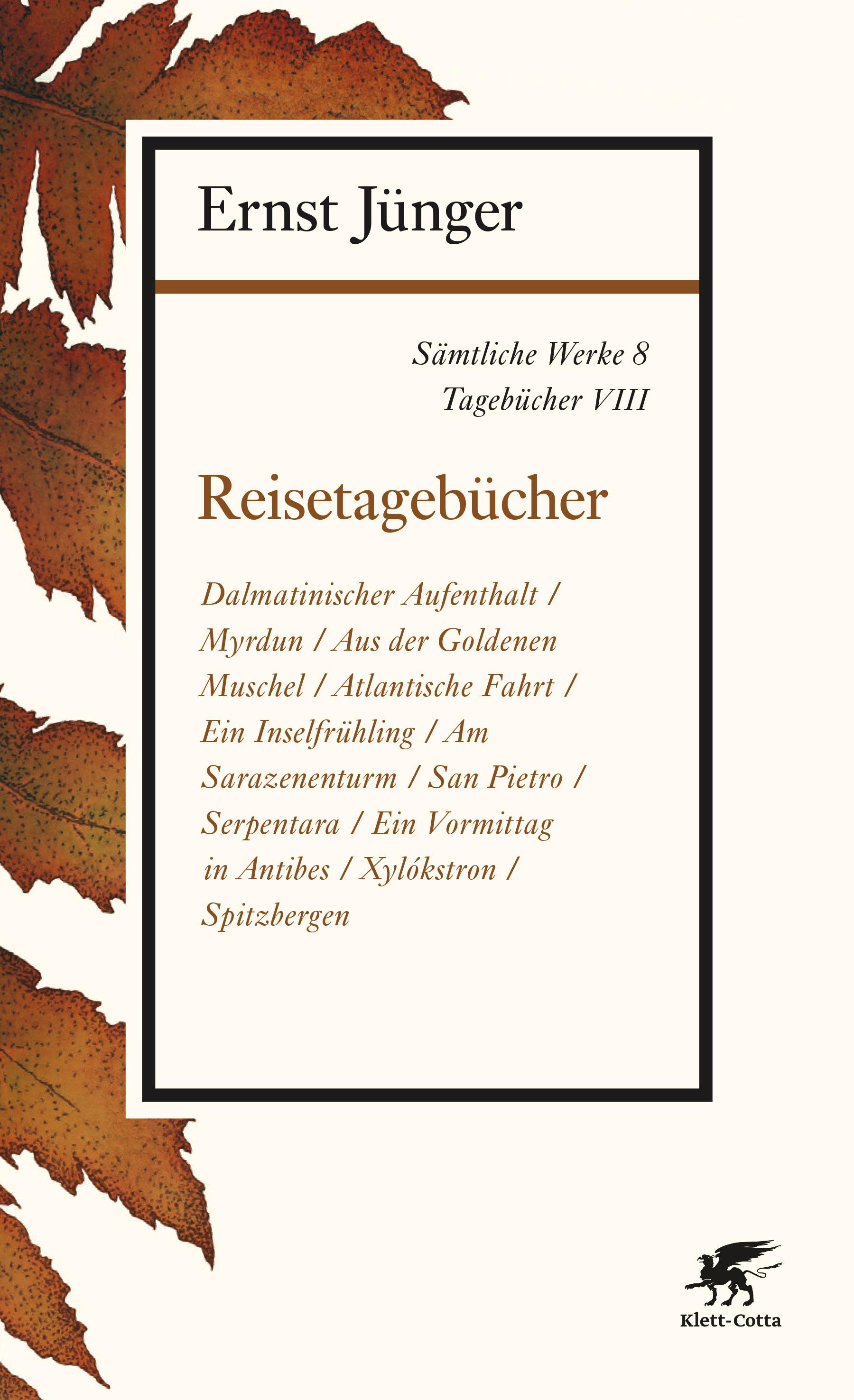 Vorderes Coverbild Sämtliche Werke - Band 8