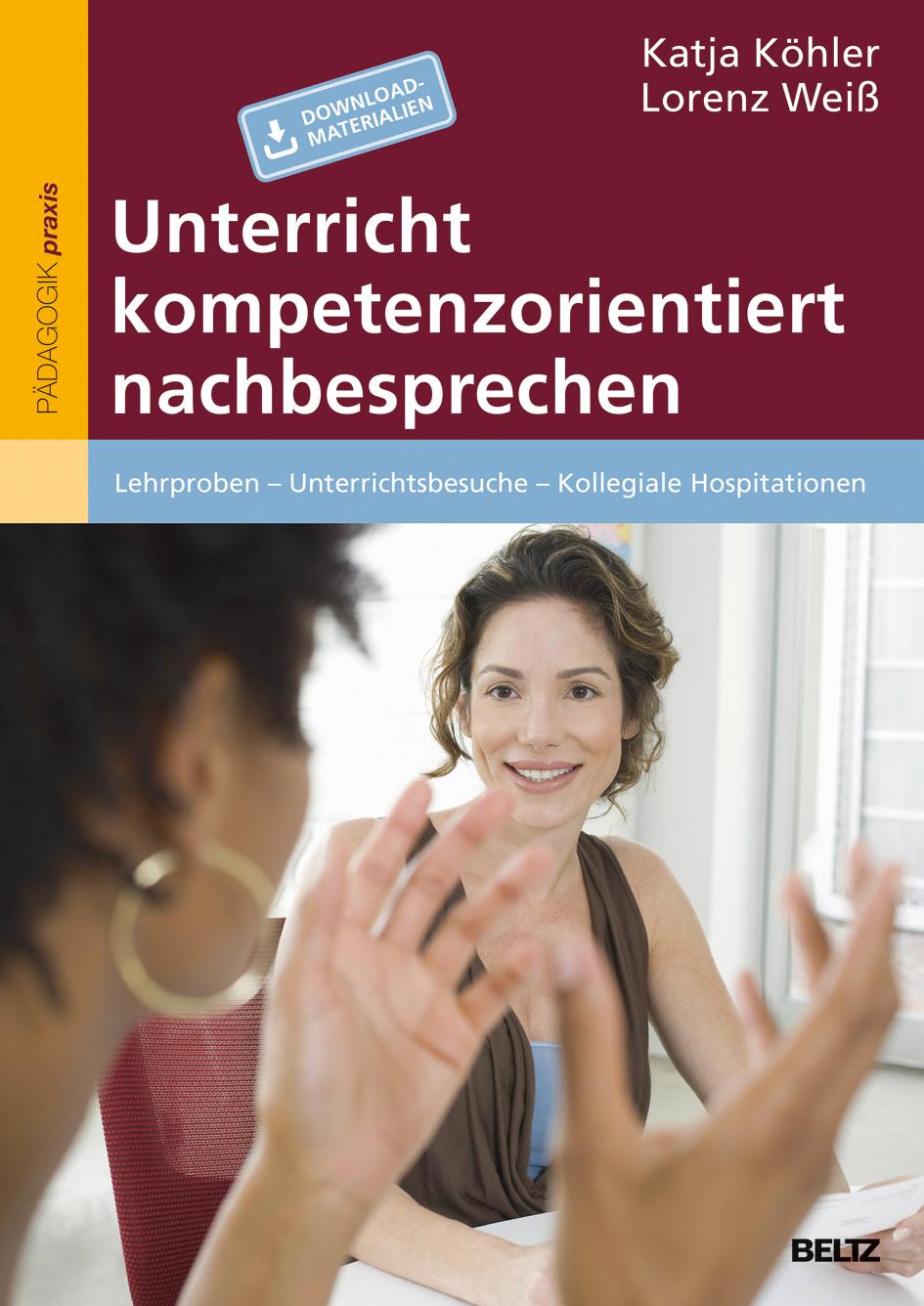 Vorderes Coverbild Unterricht kompetenzorientiert nachbesprechen