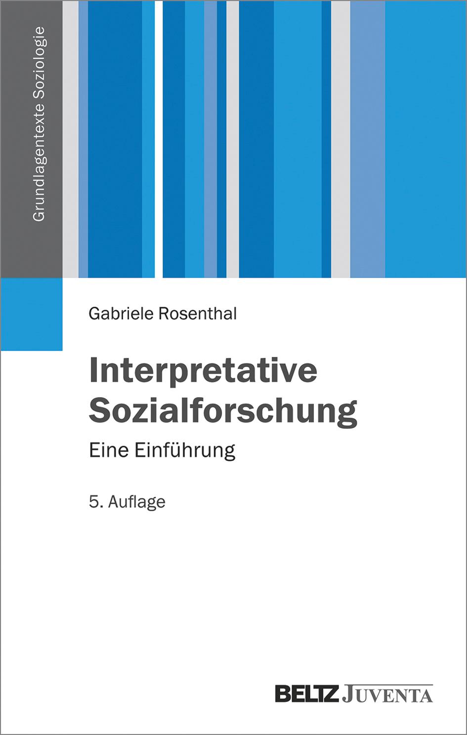 Vorderes Coverbild Interpretative Sozialforschung