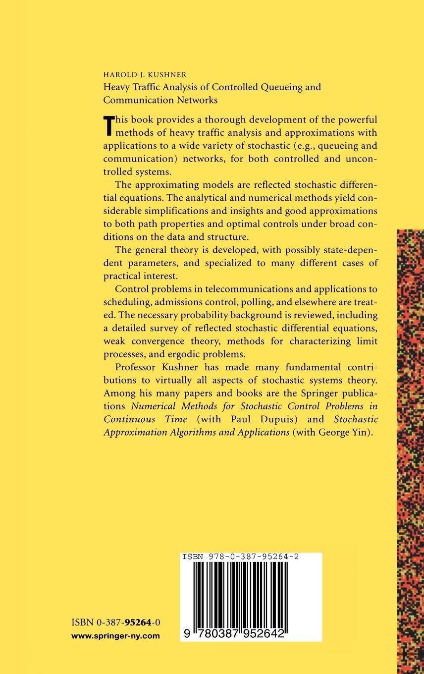 Rückseitencover Heavy Traffic Analysis of Controlled Queueing and Communication Networks