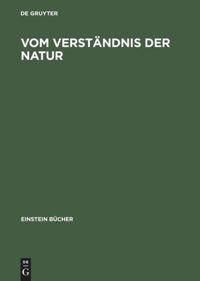 Vorderes Coverbild Vom Verständnis der Natur