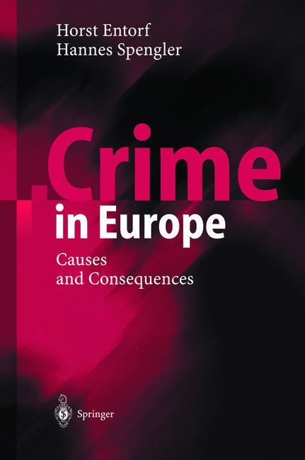 Vorderes Coverbild Crime in Europe