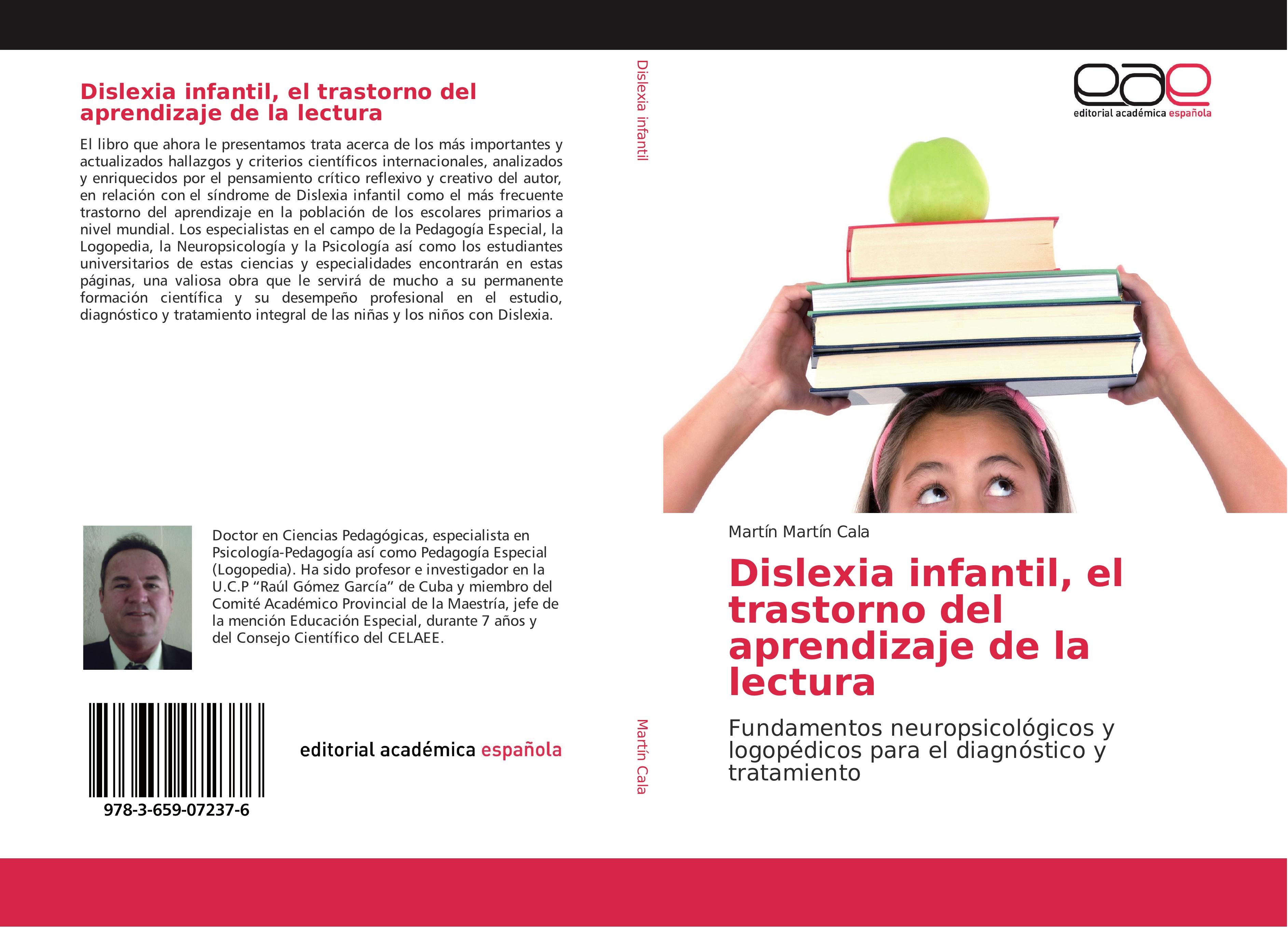 Vorderes Coverbild Dislexia infantil, el trastorno del aprendizaje de la lectura