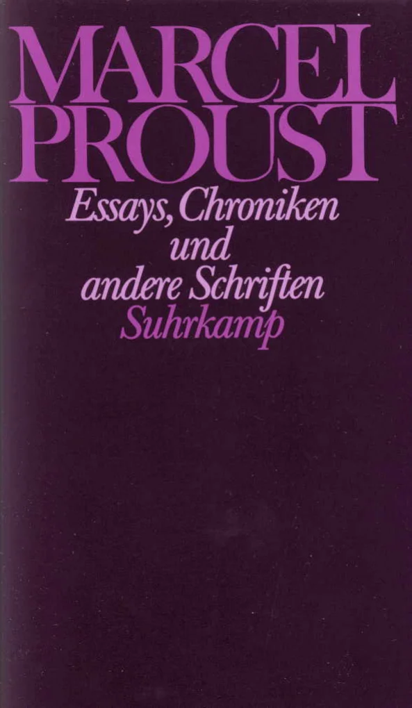 Vorderes Coverbild Essays, Chroniken und andere Schriften
