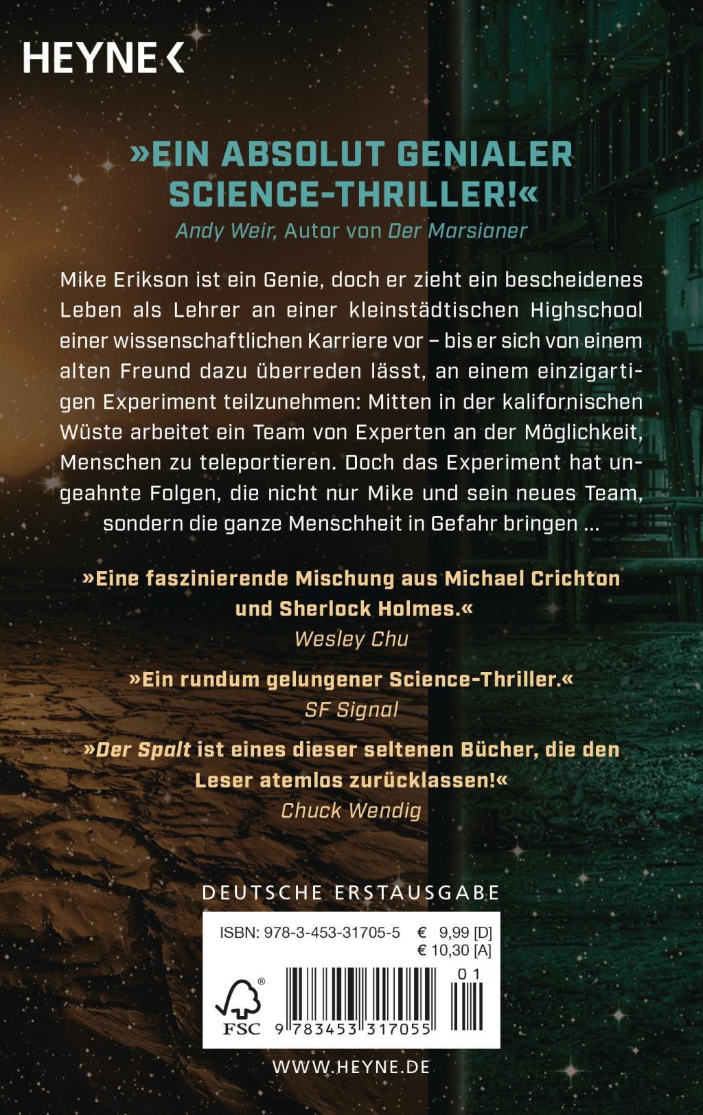 Beispielinhalt (Bild) Der Spalt