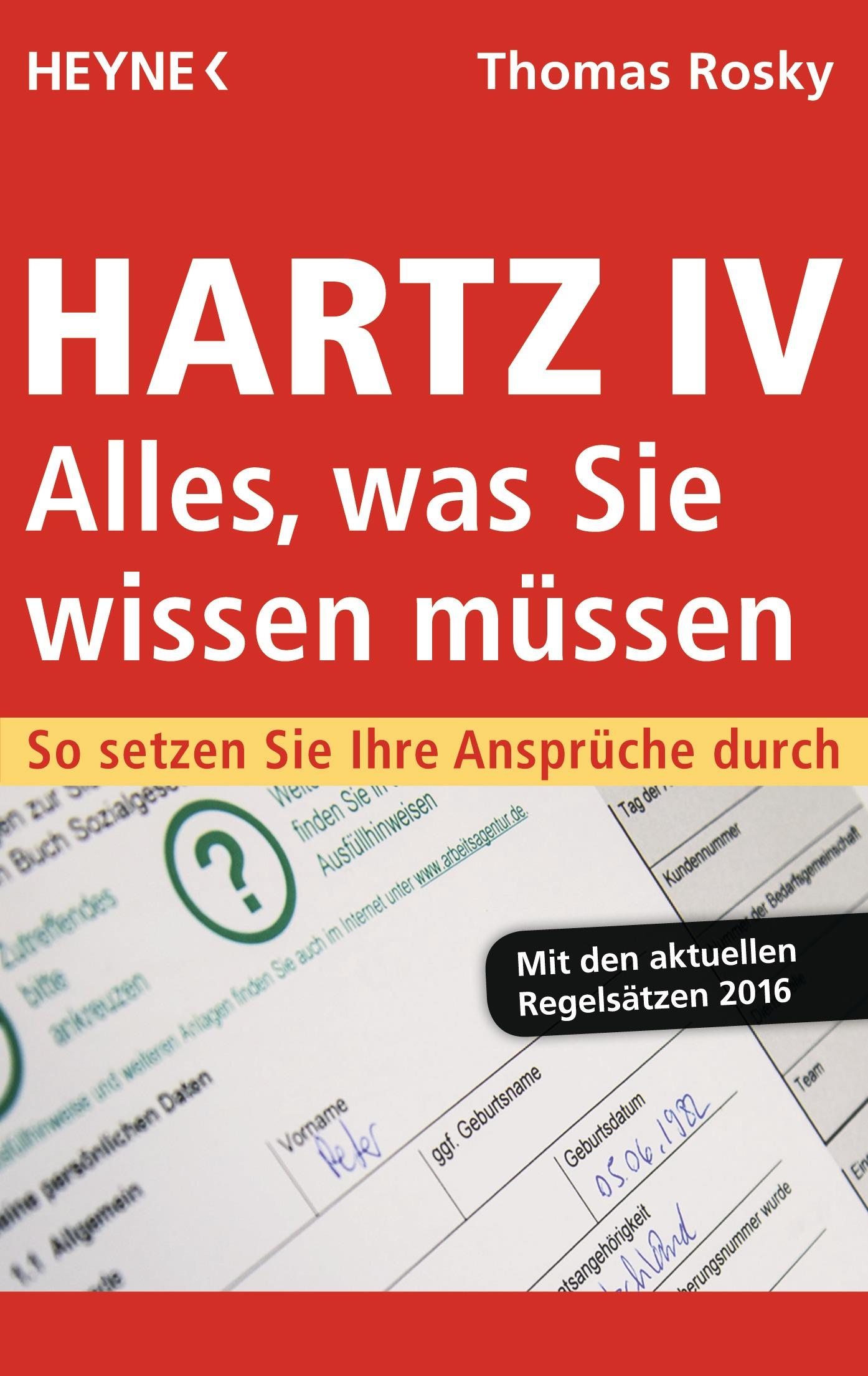 Vorderes Coverbild Hartz IV - Alles, was Sie wissen müssen