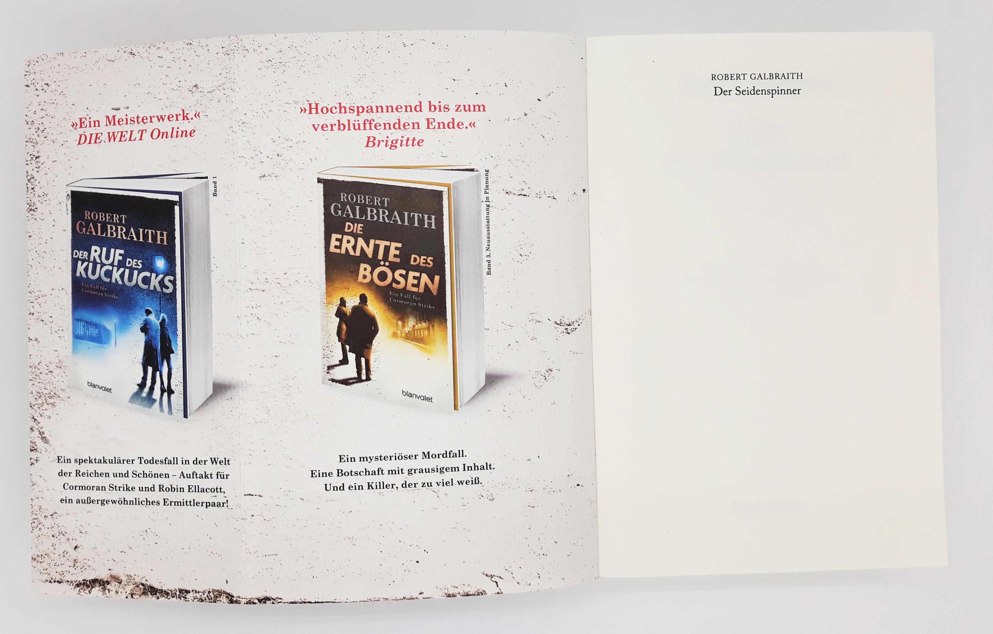 Beispielinhalt (Bild) Der Seidenspinner